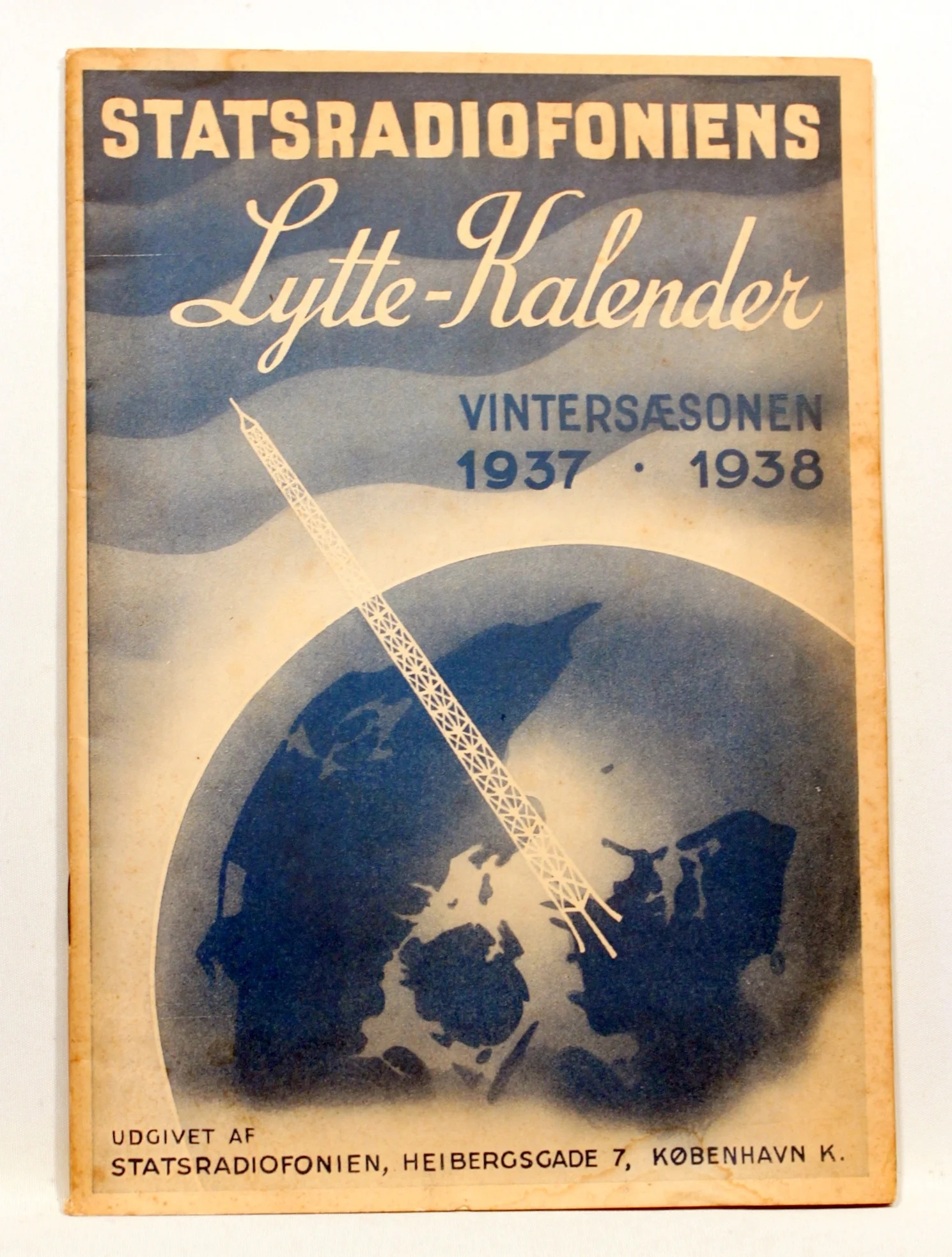 Statsradiofoniens Lytte-Kalender Vintersæsonen 1937-1938