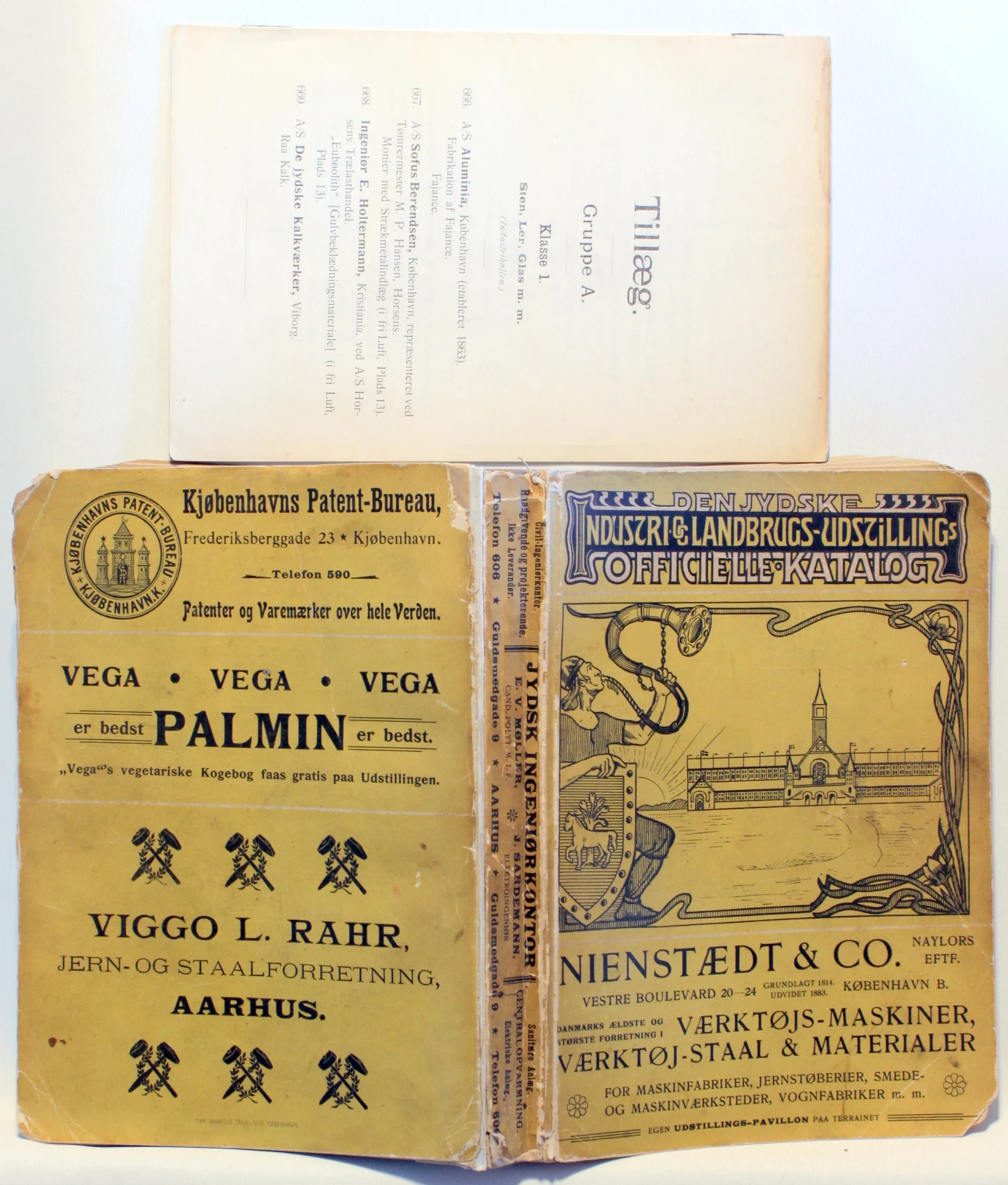 Officielt katalog for den Jydske Industri og Landbrugsudstilling i Horsens 1905