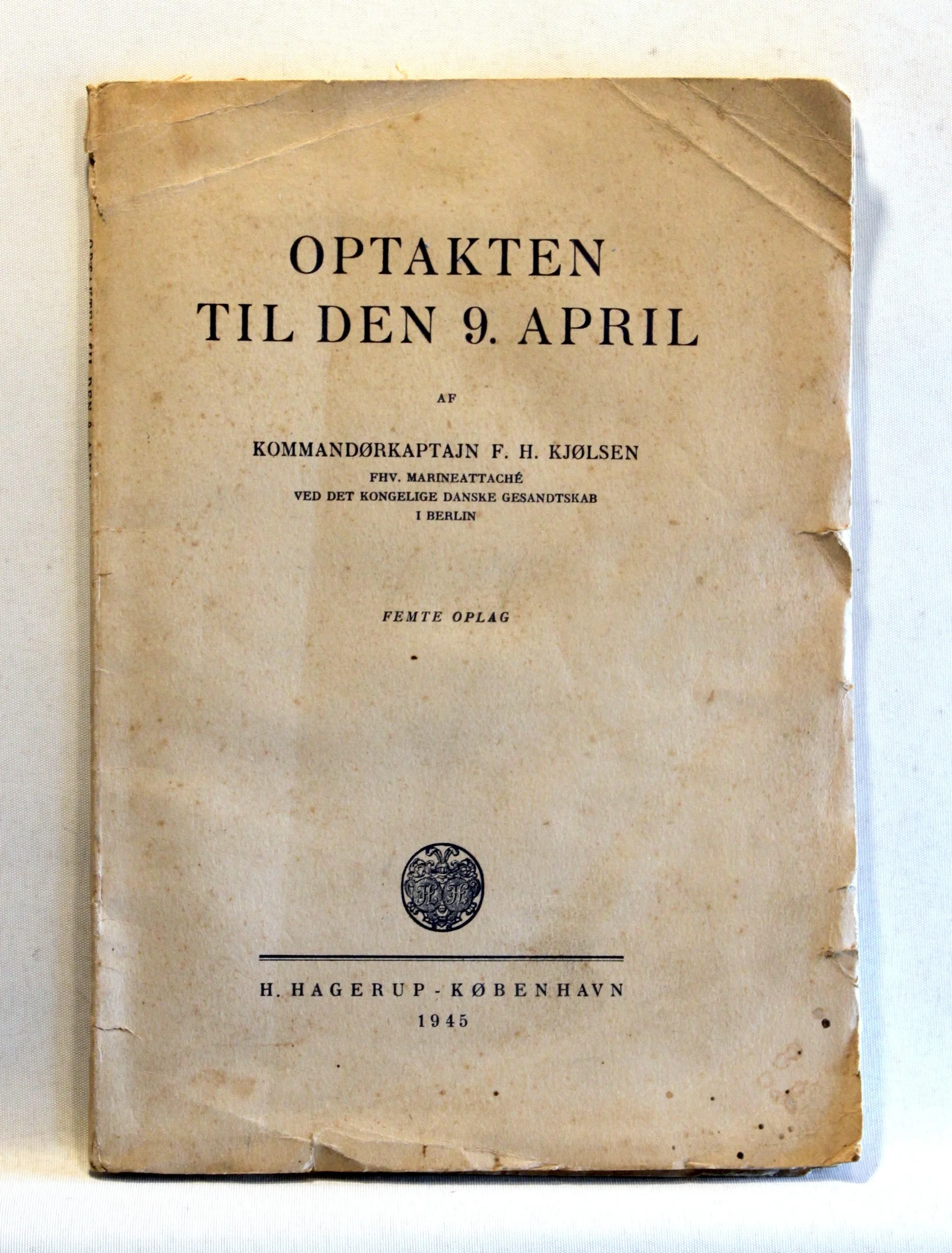 Optakten til den 9. April