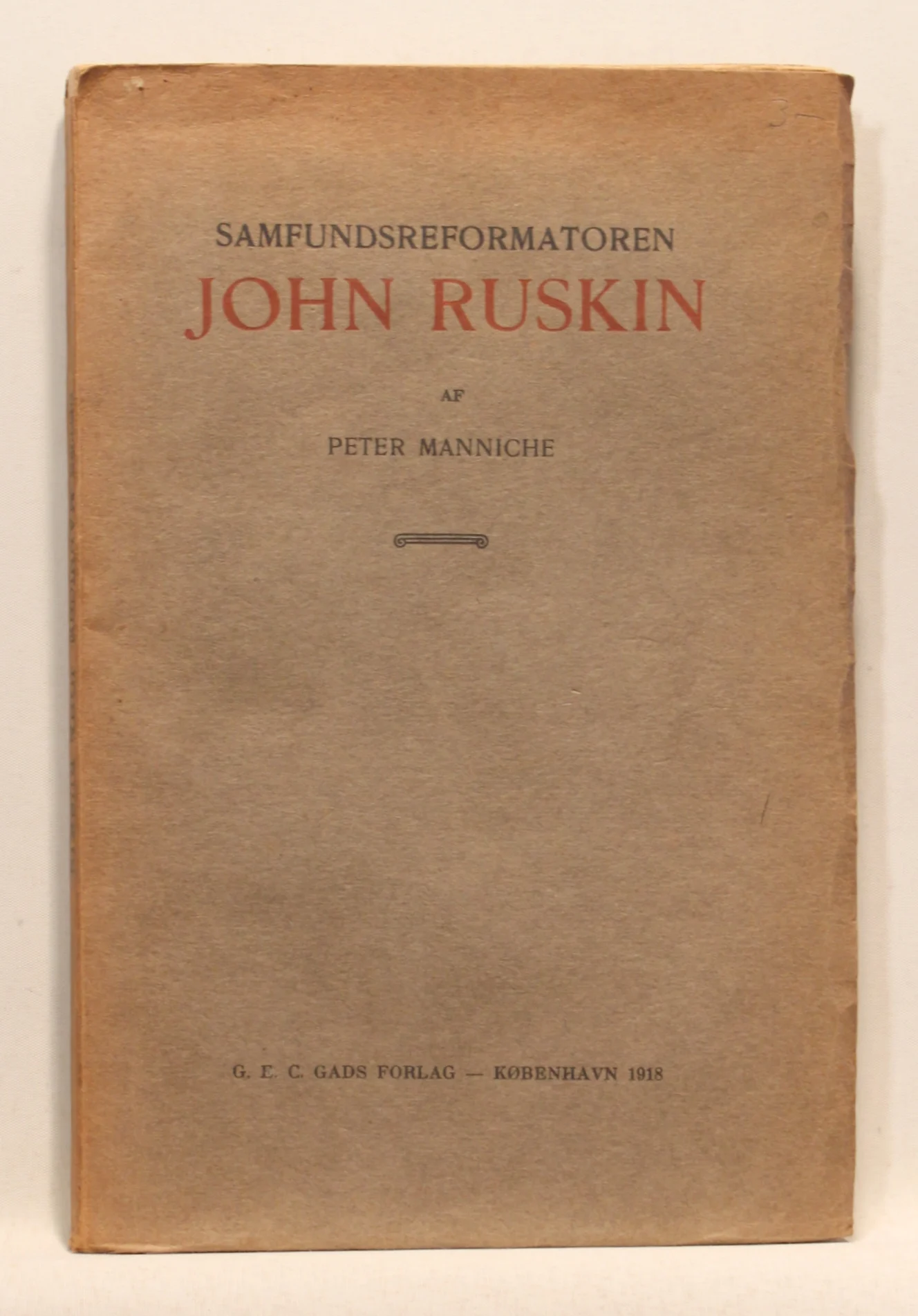 Samfundsreformatoren John Ruskin