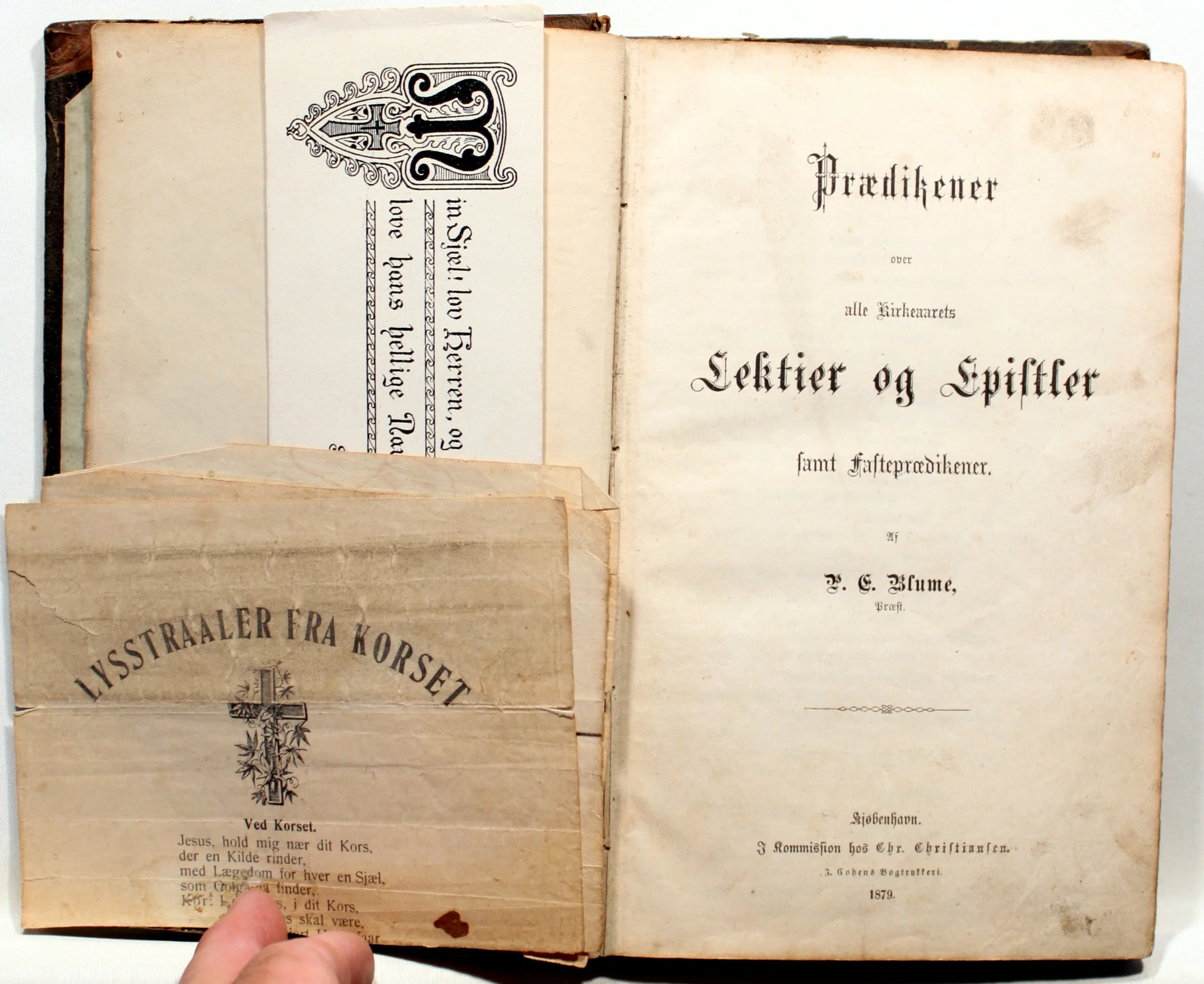 Prædikener over alle Kirkeaarets Lektier og Epistler samt Fasteprædikener