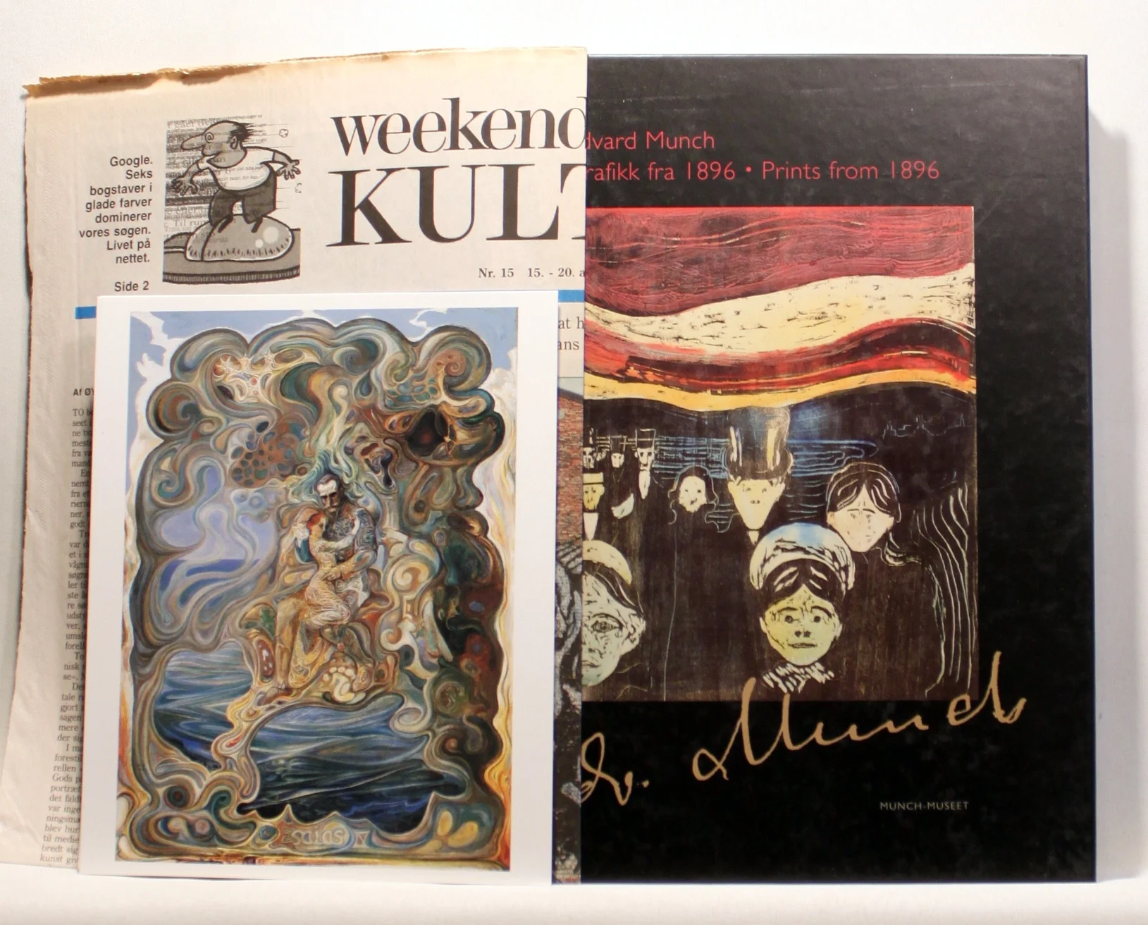 Edvard Munch. Grafikk fra 1896. Prints from 1896.