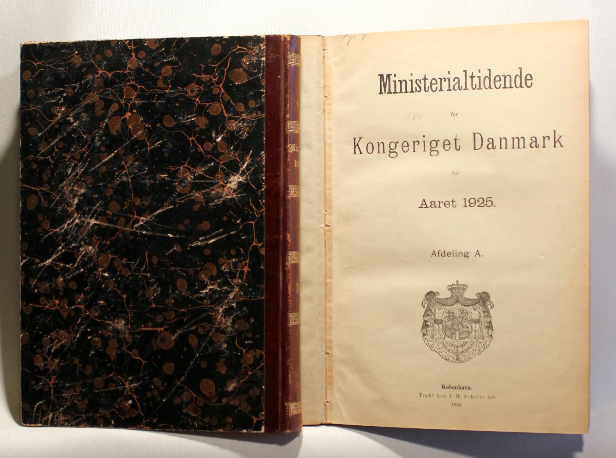 Ministerialtidende for Kongeriget Danmark for Aaret 1925 & 1926