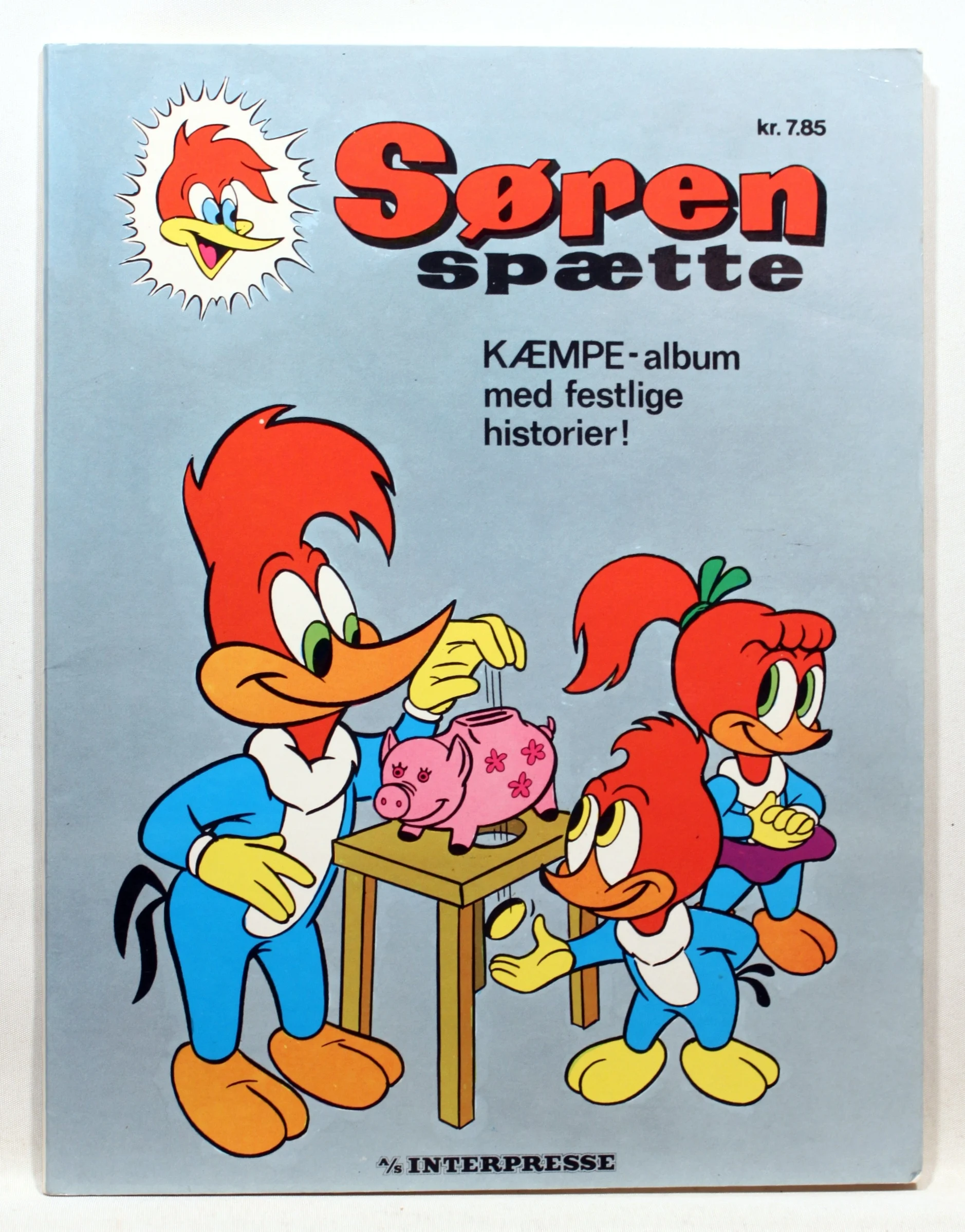 Søren Spætte. Kæmpe album med festlige historier!