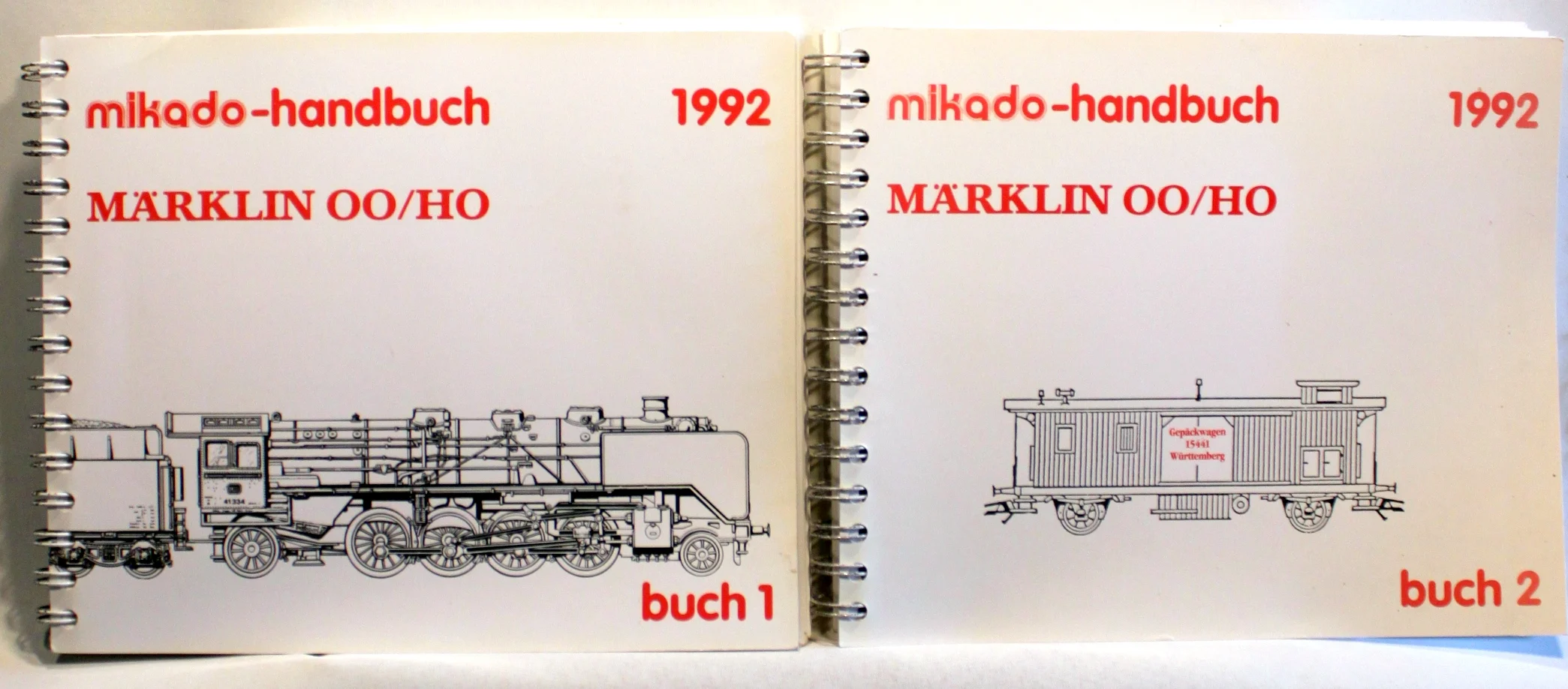 Mikado- Handbuch Märklin 00 / HO. Buch 1 + 2