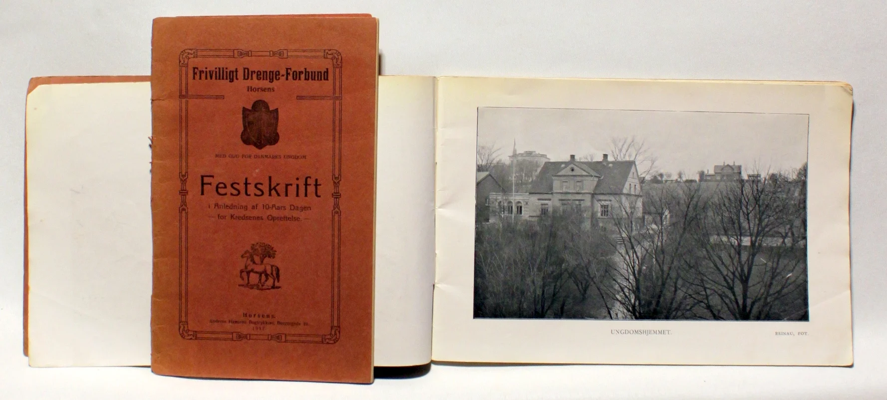 Horsens Ungdomsforeningens Billedbog 1904-1914. Frivilligt Drenge-Forbund Horsens – Festskrift