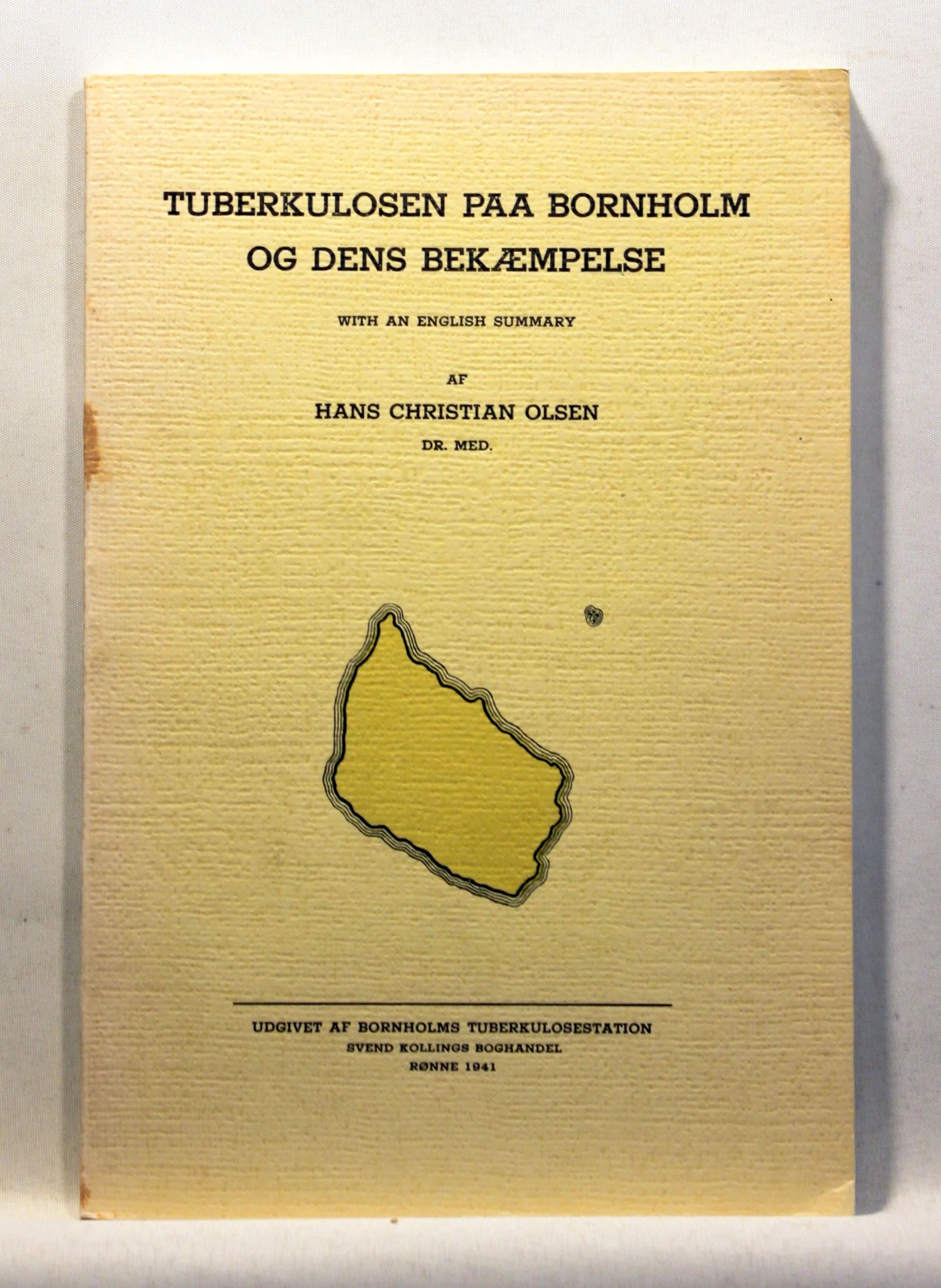 Tuberkulosen paa Bornholm og dens Bekæmpelse