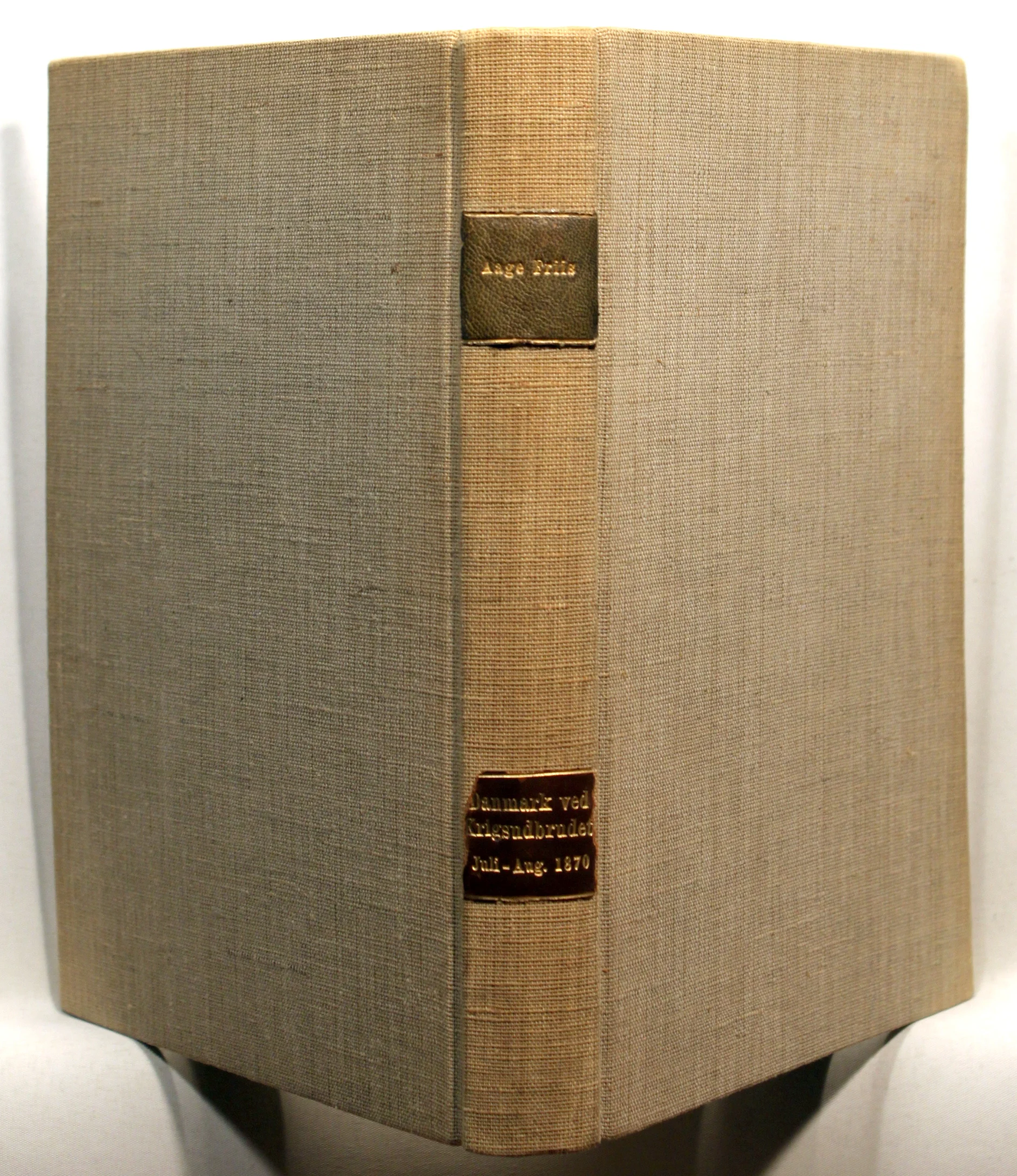 Danmark ved Krigsudbruddet Juli-August 1870. En historisk Fremstilling af den danske Regerings Politik