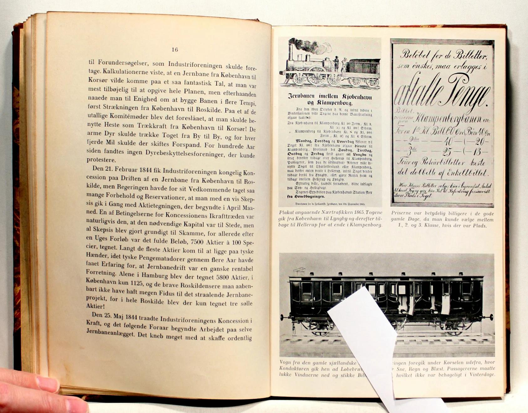 Fra damphest til lyntog