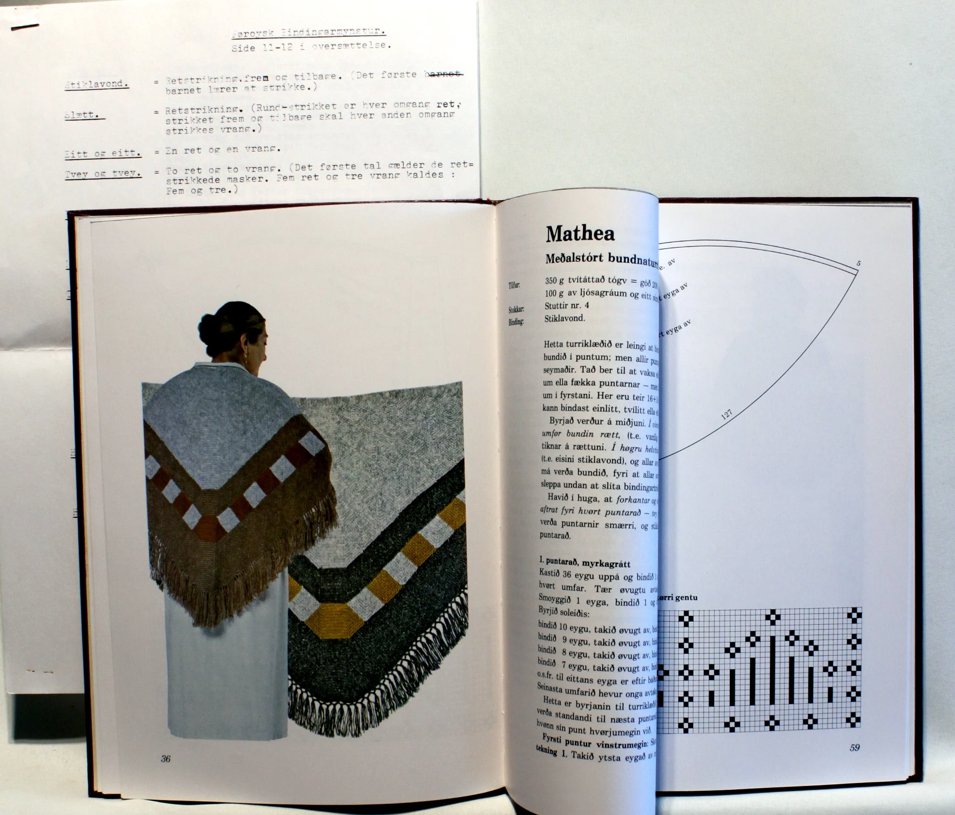 Føroysk Bindingarmynstur