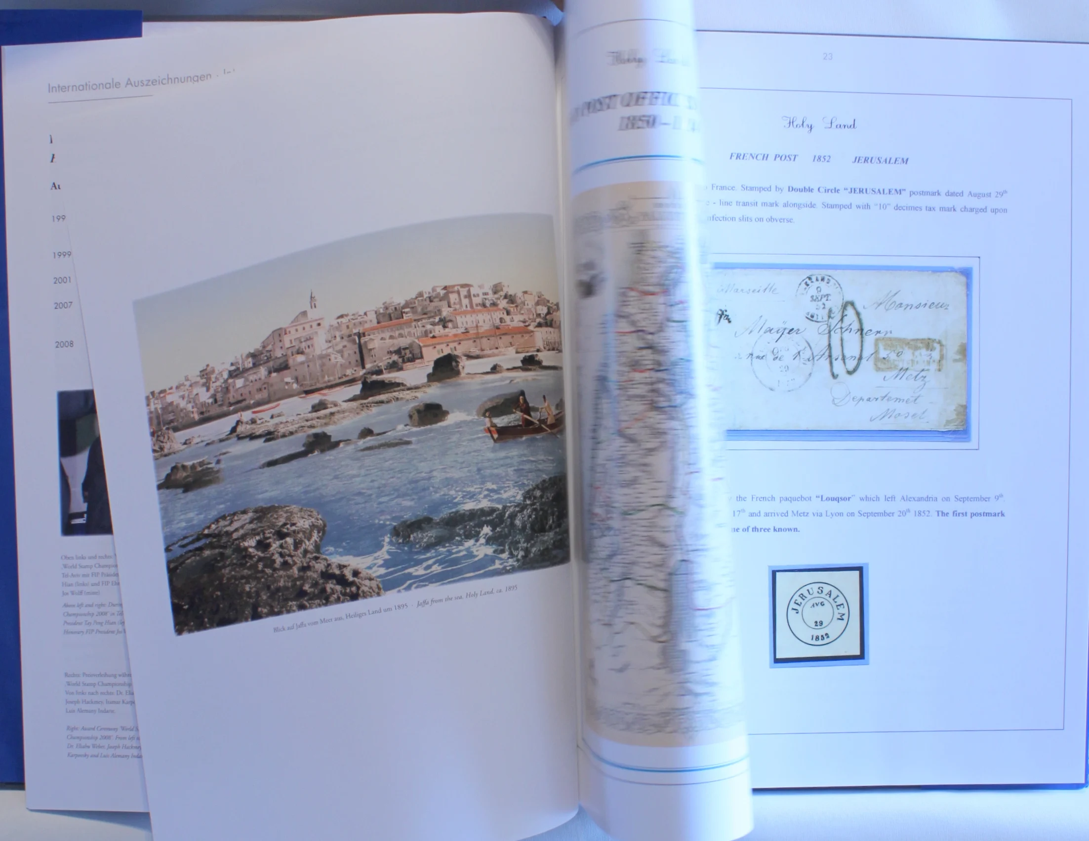 Holy Land – Foreign Post Offices in Palestine 1852-1914