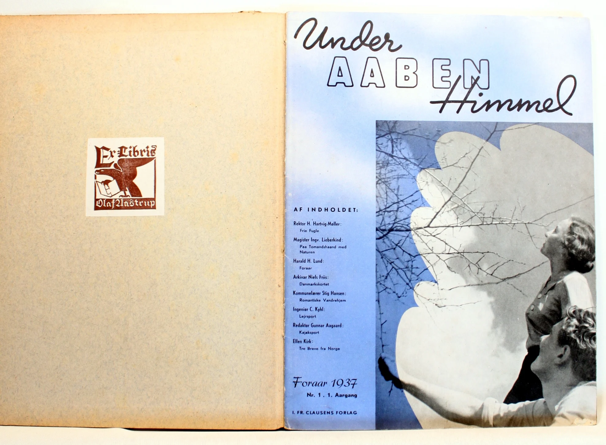 Under Aaben Himmel. Nr.1-3. 1. Aargang