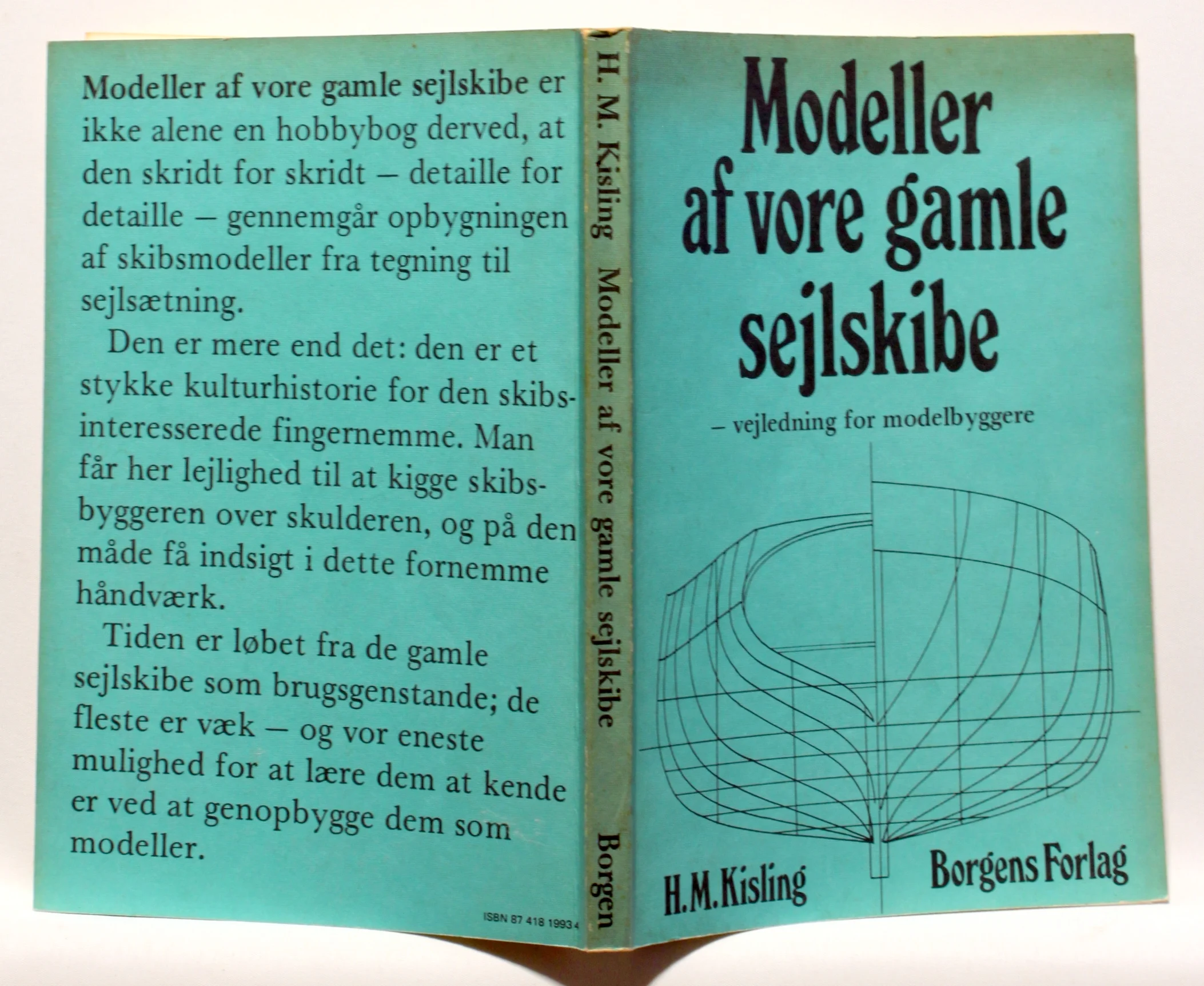 Modeller af vore gamle sejlskibe – Vejledning for modelbyggere