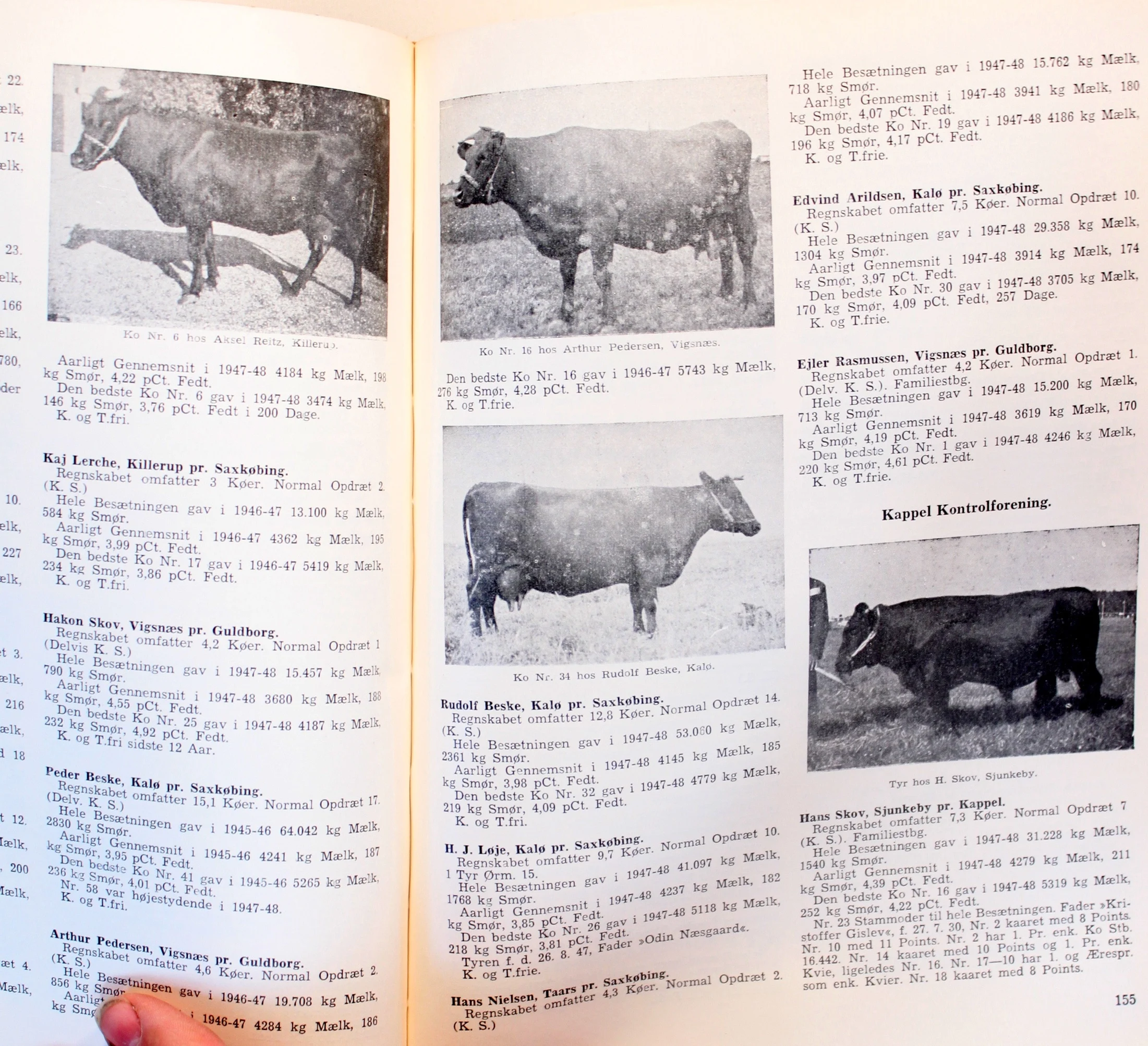 Eliten af Danske Kvægopdrættere og Kvægracer. Sønderjylland og øerne