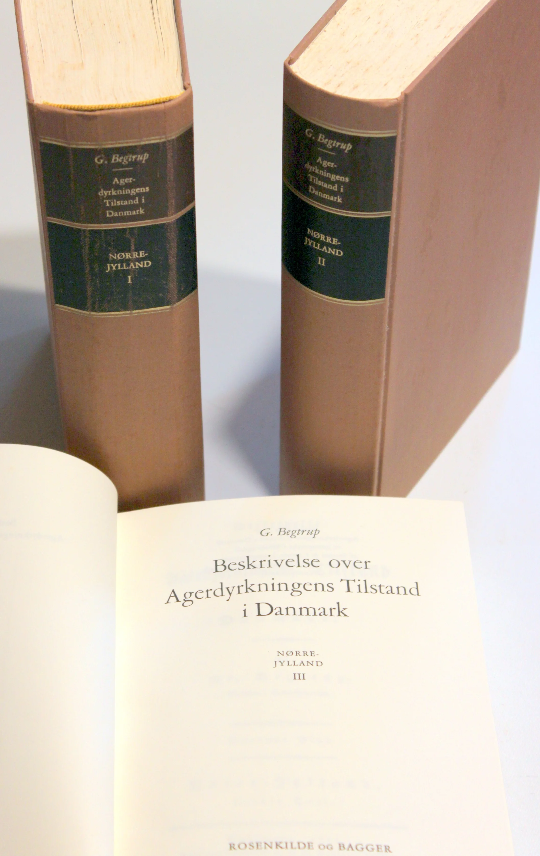 Beskrivelse over Agerdyrkningens tilstand i Danmark. Nørre-jylland 3 Bind