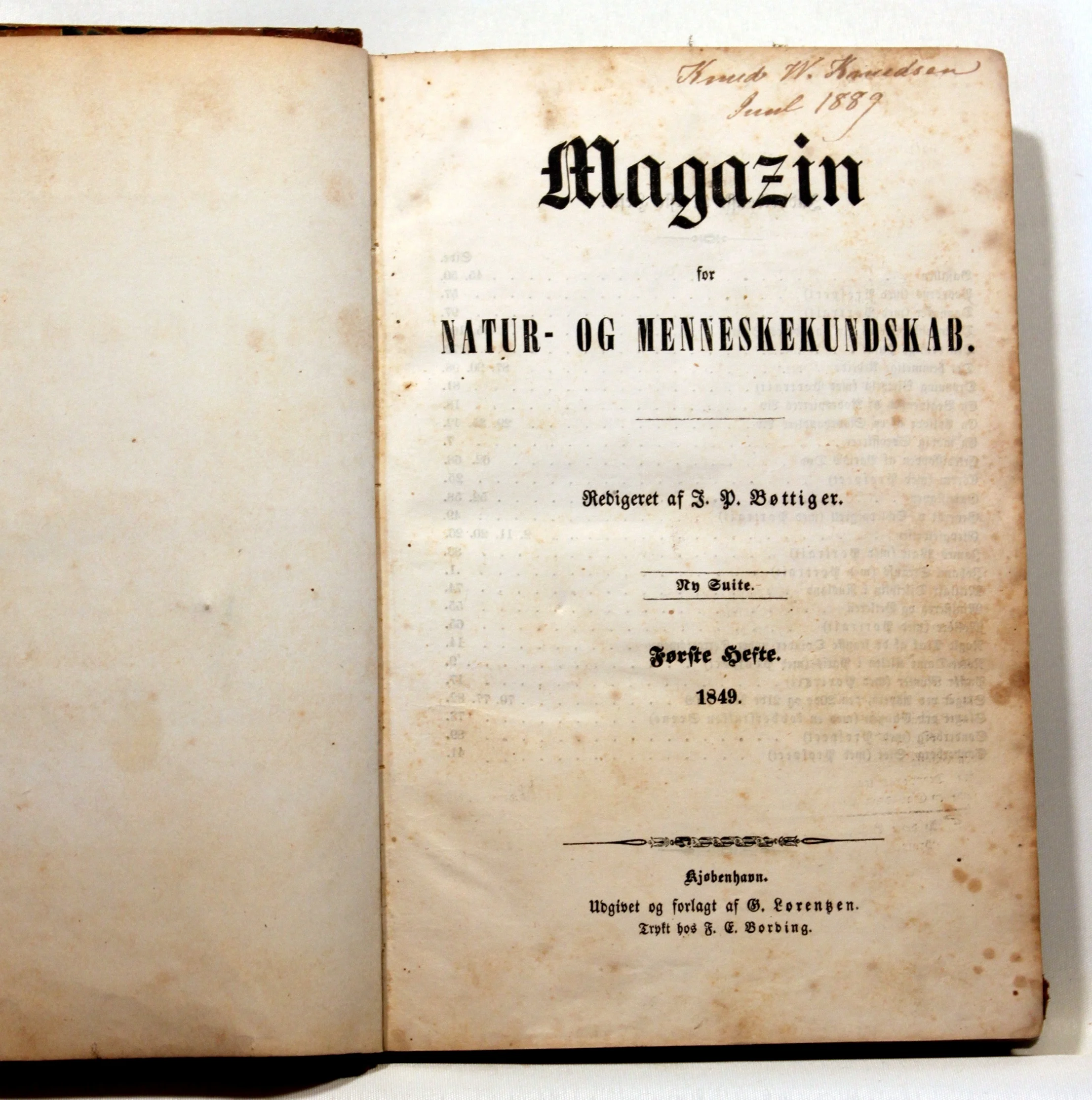 Magazin for Natur og Menneskekundskab