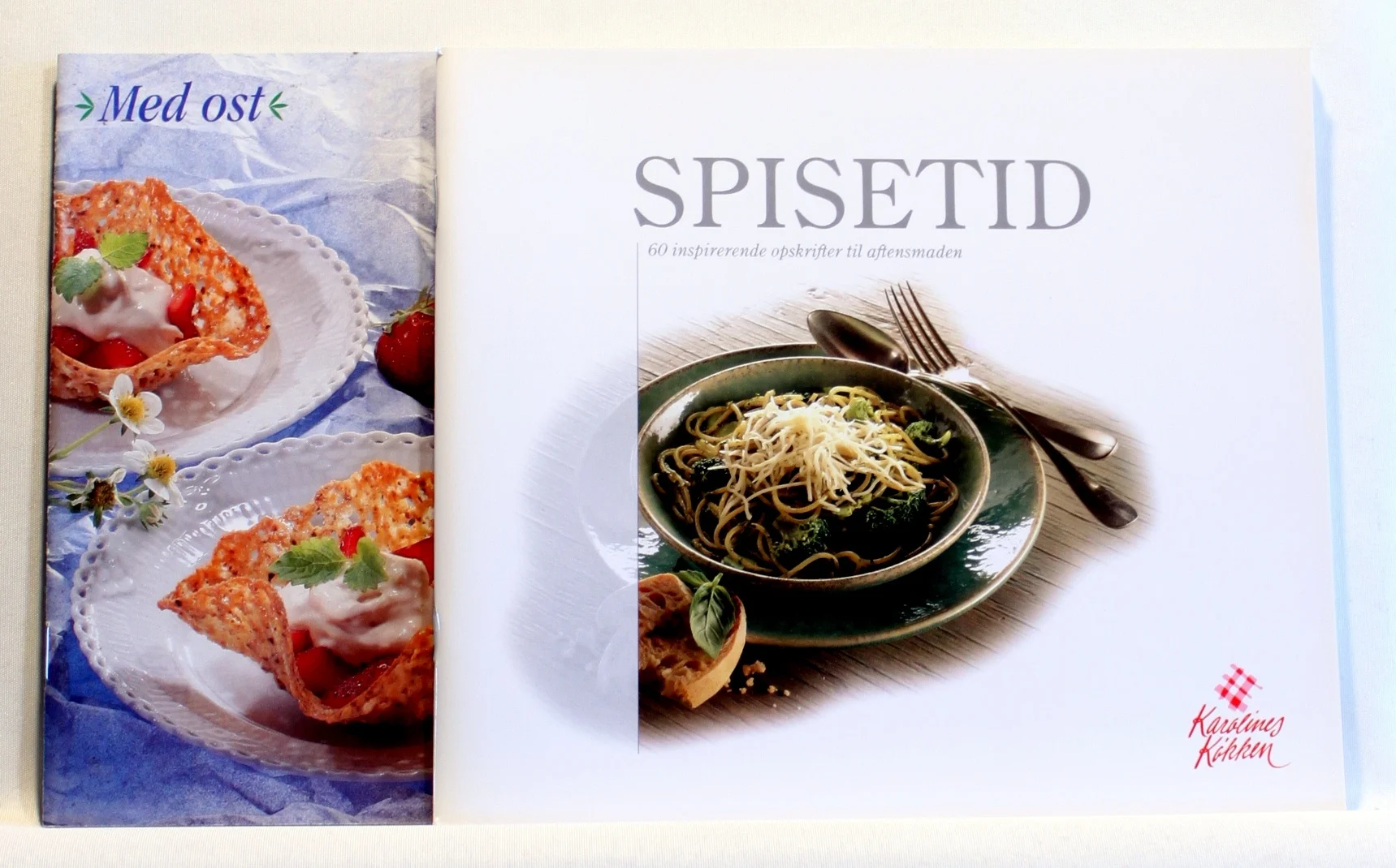 Spisetid. 60 inspirerende opskrifter til aftensmaden. Med Ost. 2 stk.