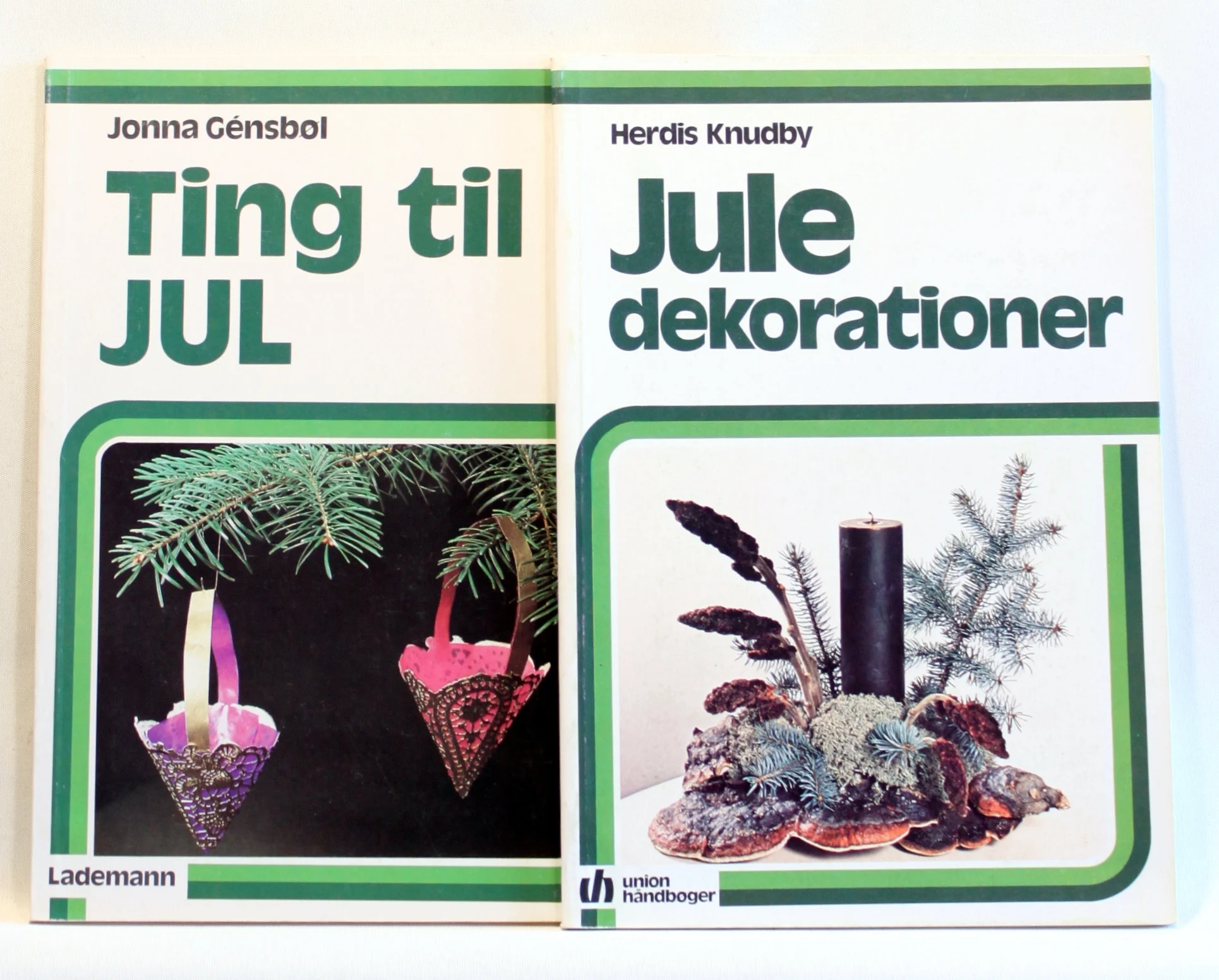 Jule dekorationer. Ting til jul. 2 stk.