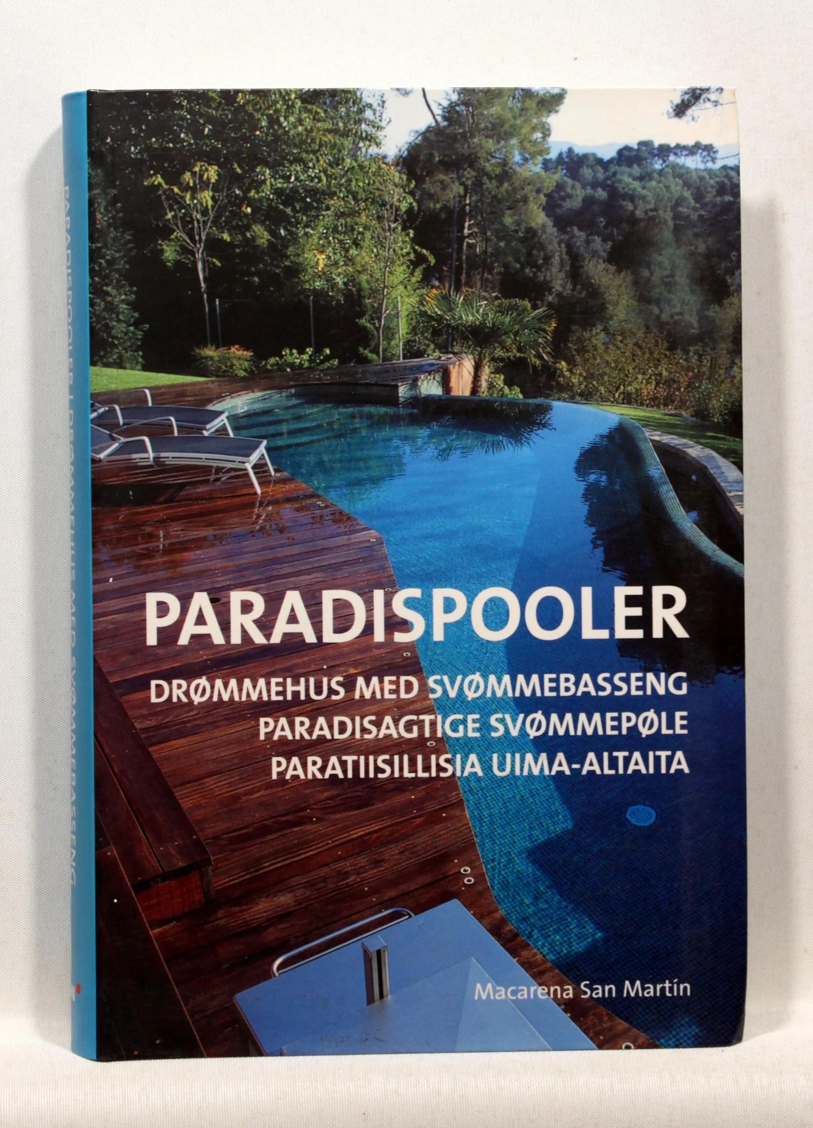 Paradispooler. Drømmehus med svømmebasseng. Paradisagtige svømmepøle. Paratiisillisia uima-altaita