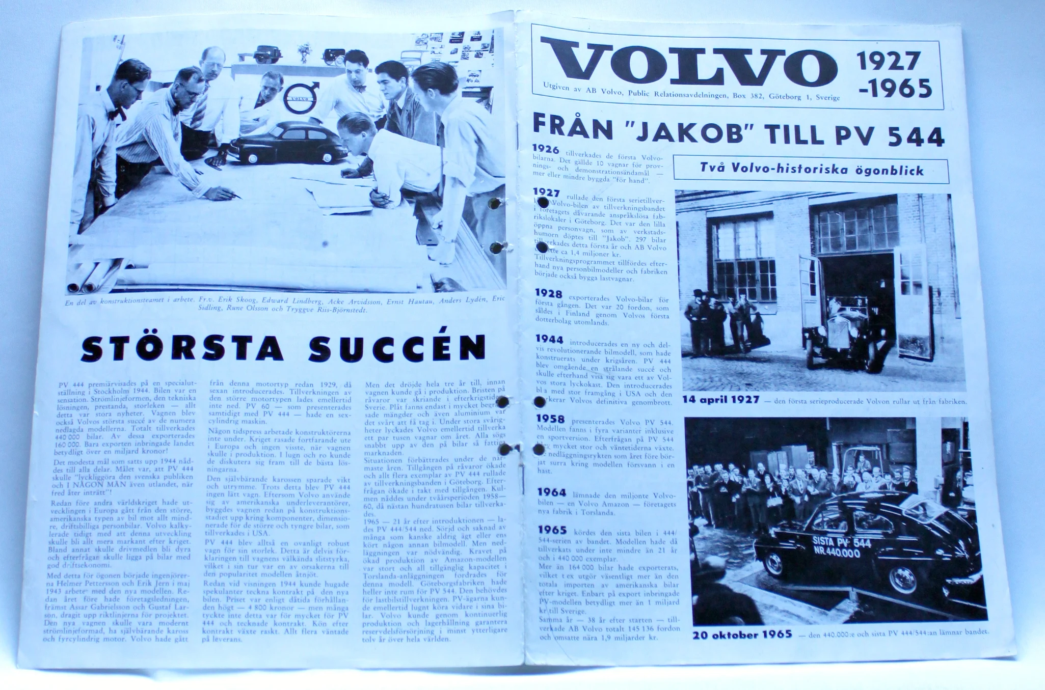 Volvo 1927-1965