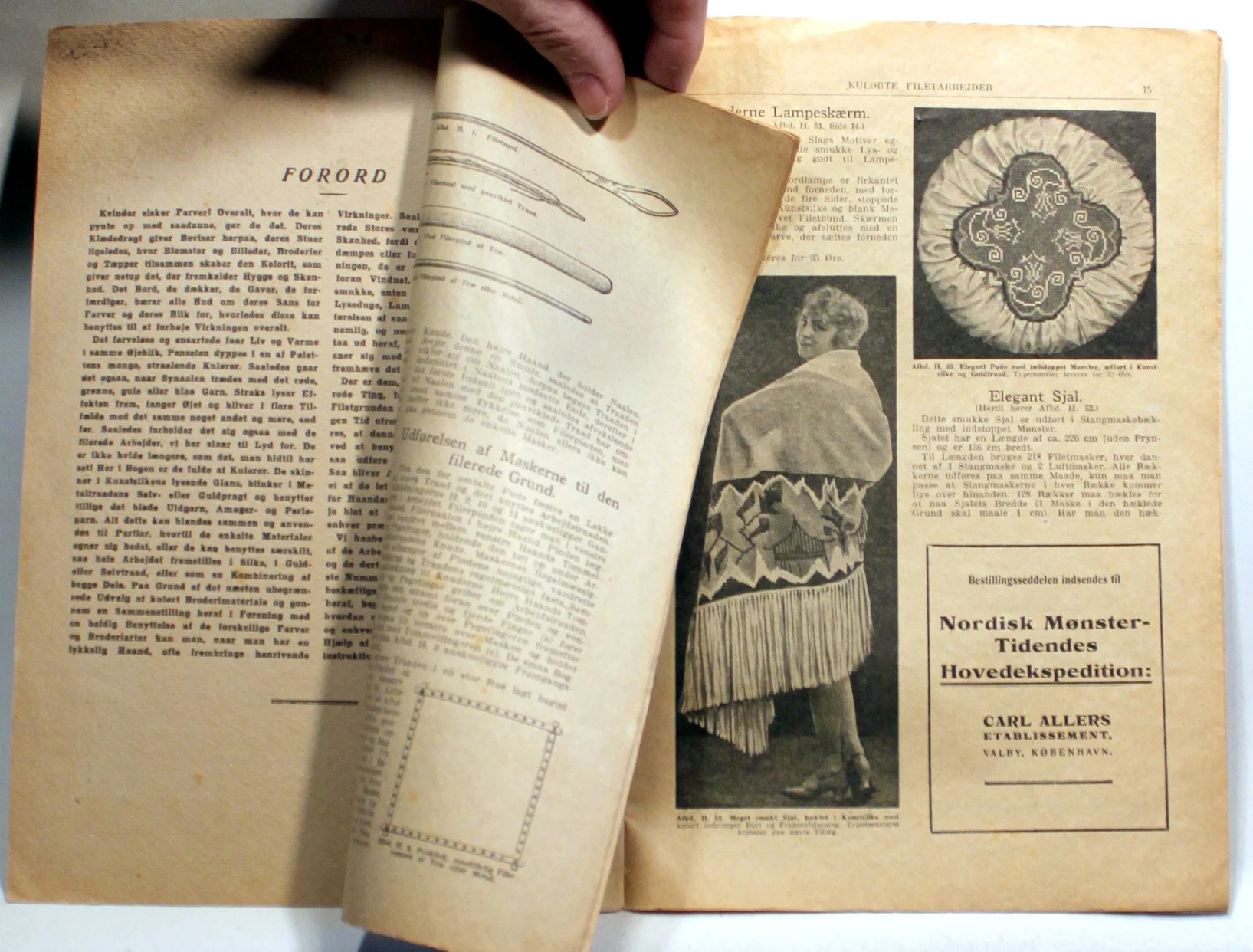 Kulørte Filetarbejder