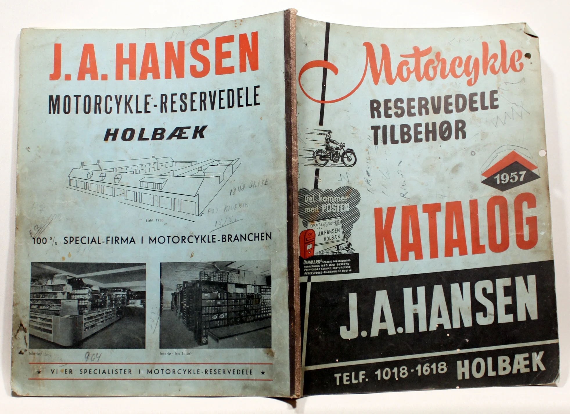 Motorcykle Reservedele og Tilbehør. Katalog
