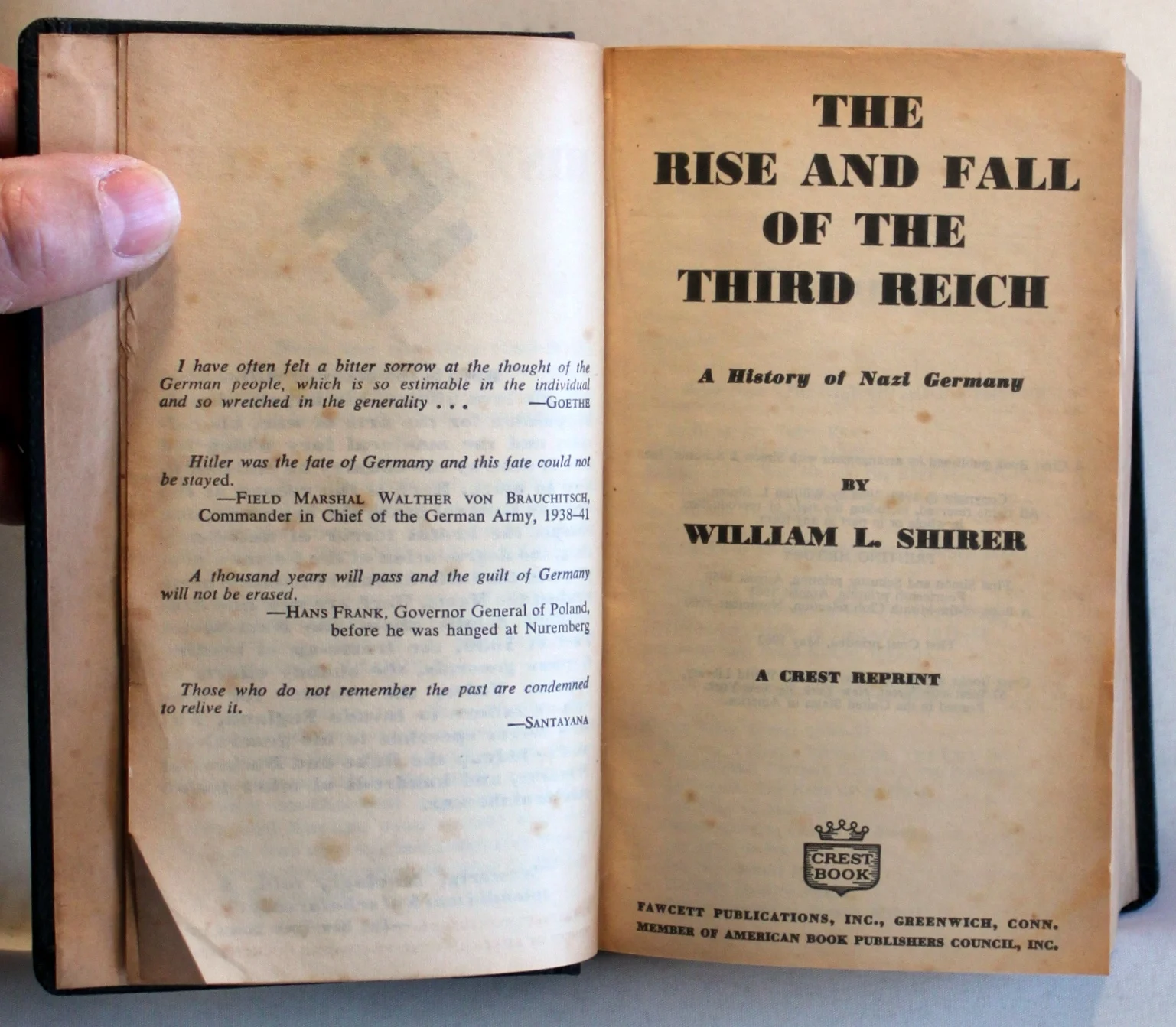 The Rise and Fall of The Third Reich