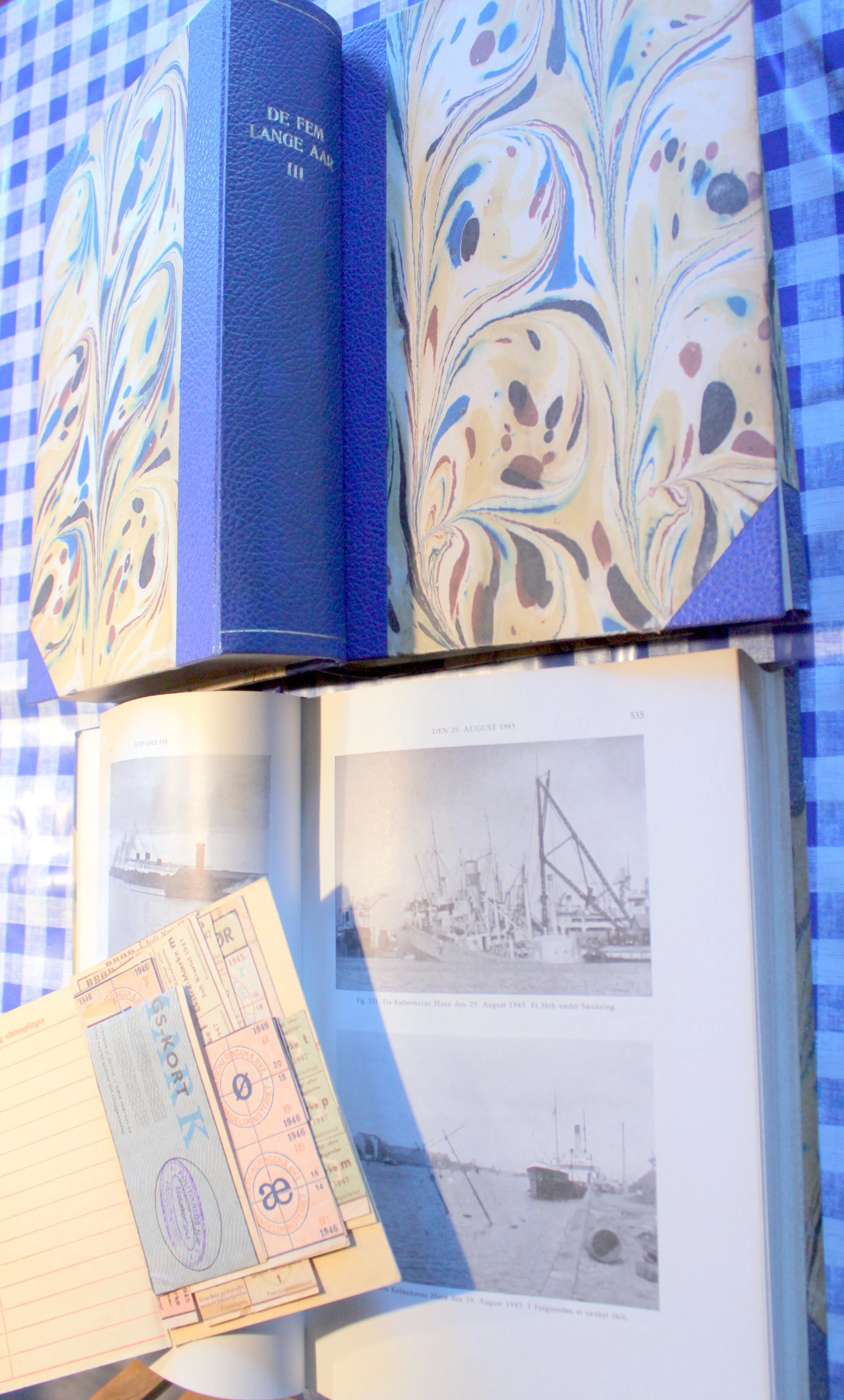 De fem lange aar – Danmark under besættelsen 1940-1945. 3 Bind.