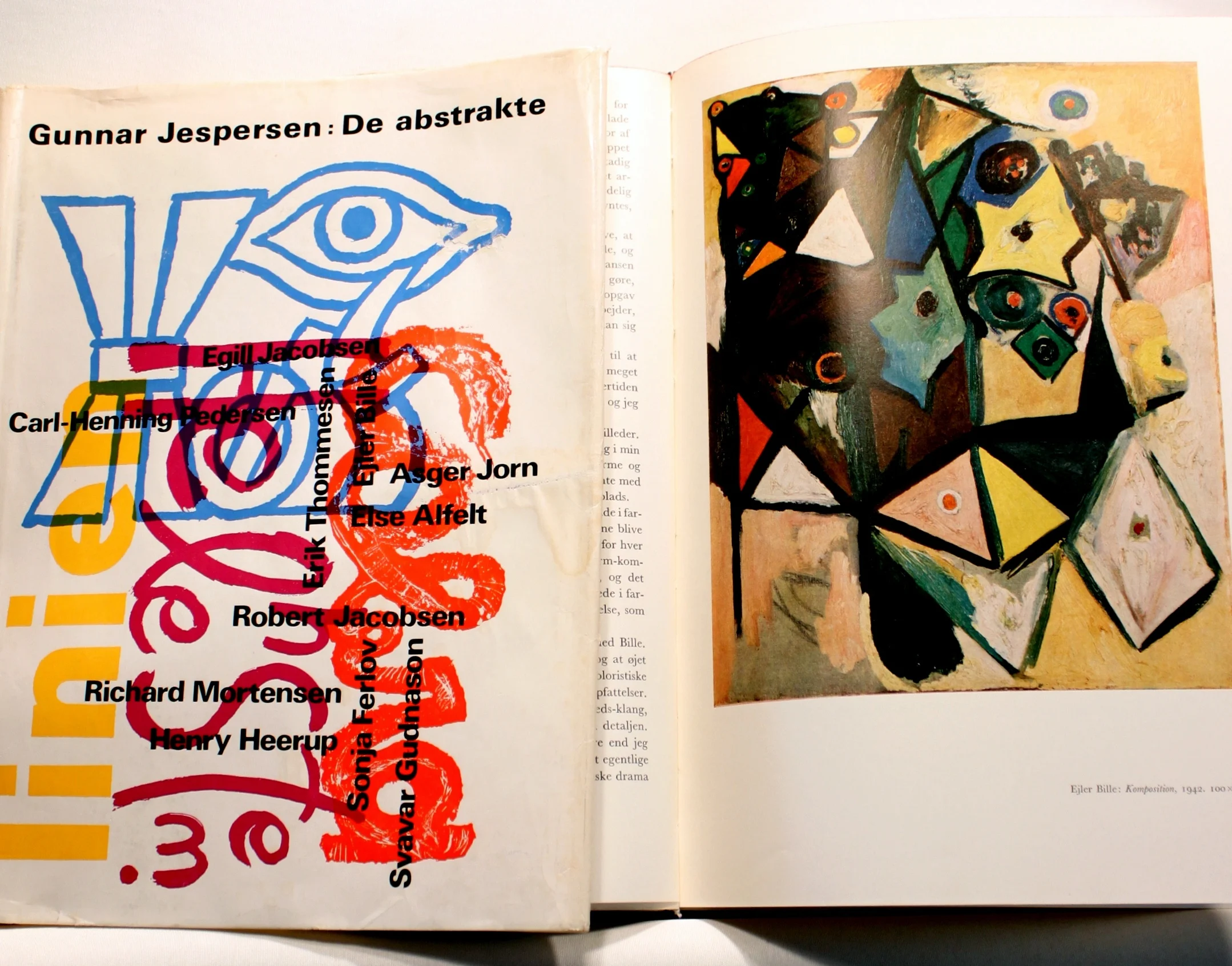 De Abstrakte. Linien – Helhesten – Høstudstillingen – Cobra