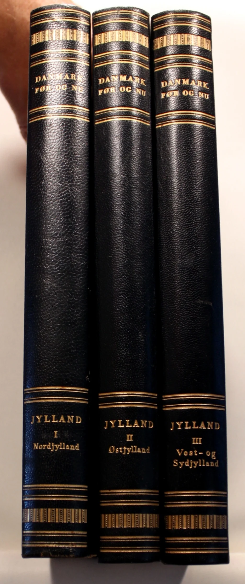 Danmark før og nu. Nordjylland, Vest- og sydjylland, Østjylland.
