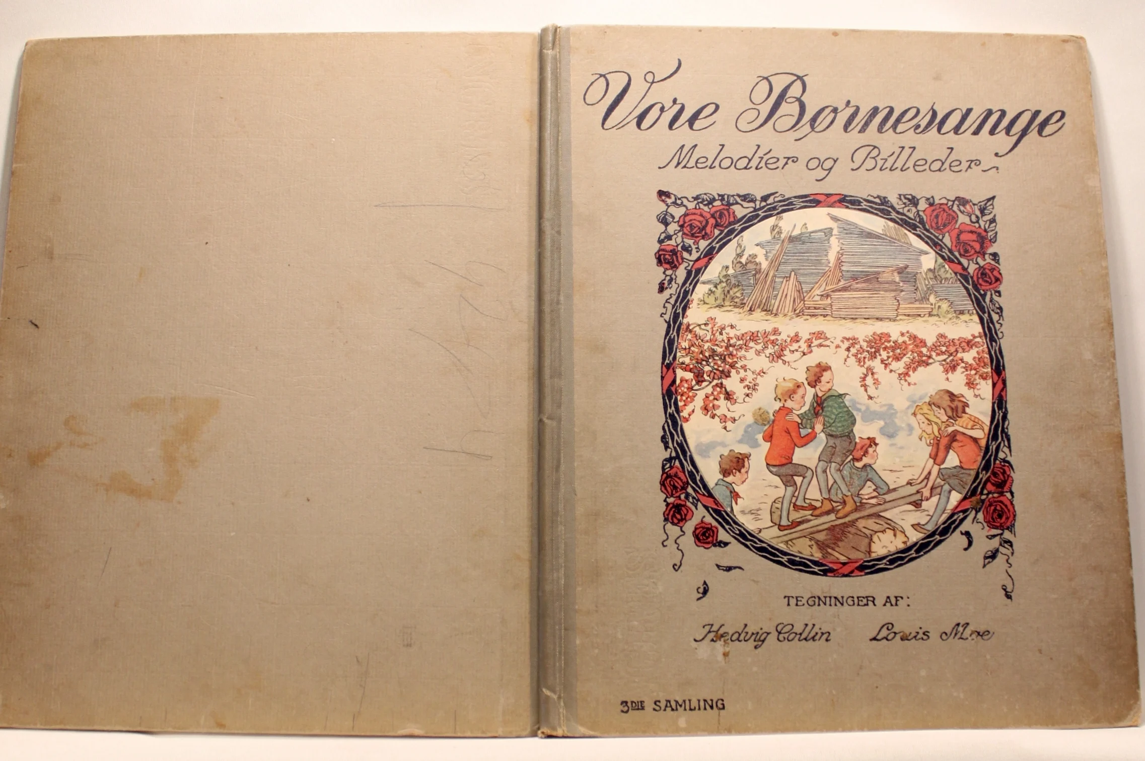 Vore Gamle Børnesange. Melodier og Billeder. 3den Samling