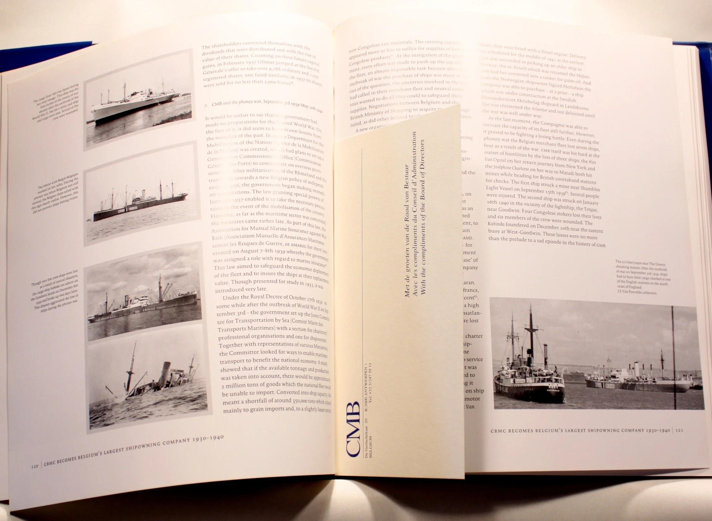 CMB 100. A Century of Commitment to Shipping 1895-1995
