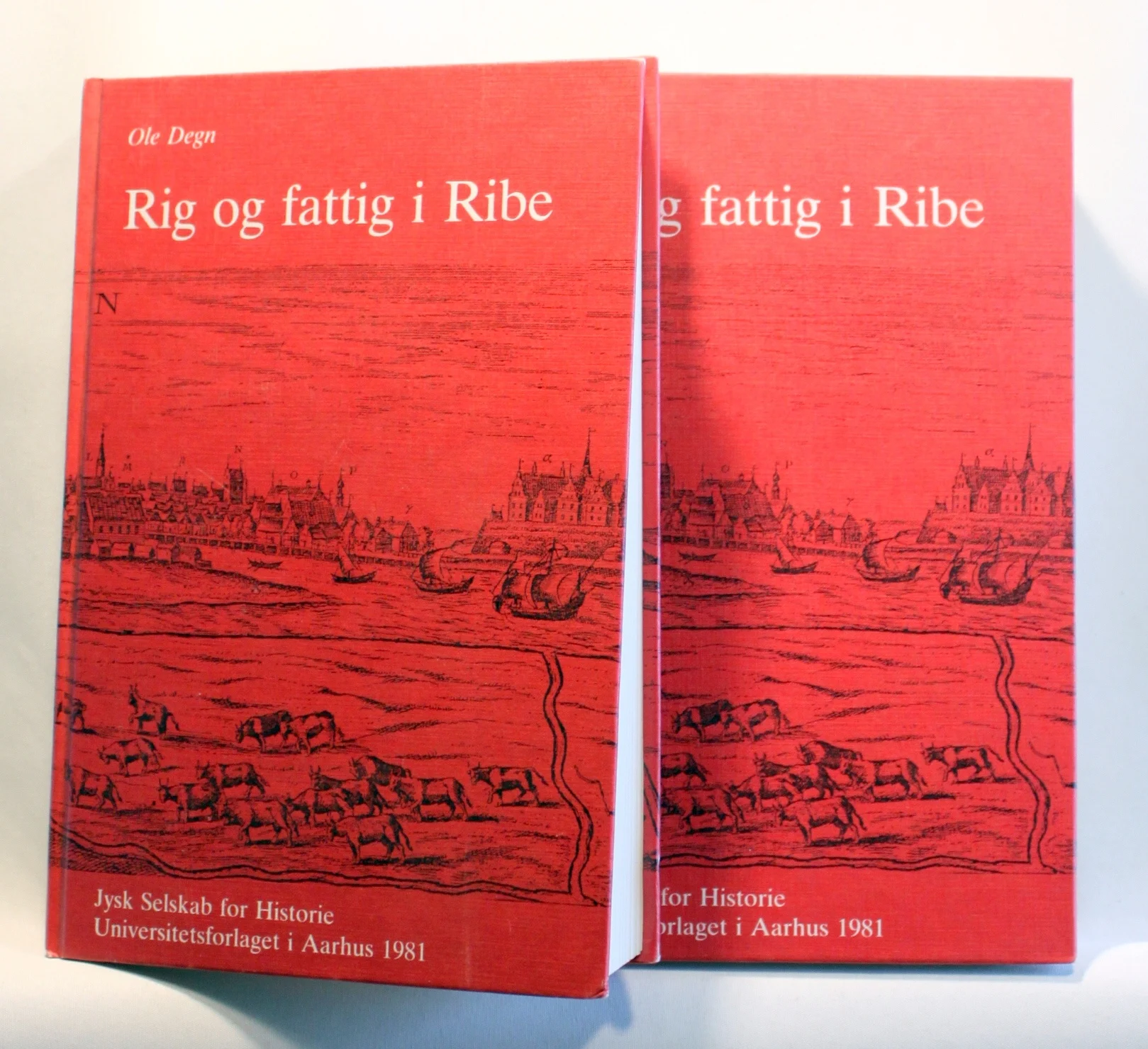 Rig og fattig i Ribe. Økonomiske og sociale forhold i Ribe-samfundet 1560-1660. Bind 1-2