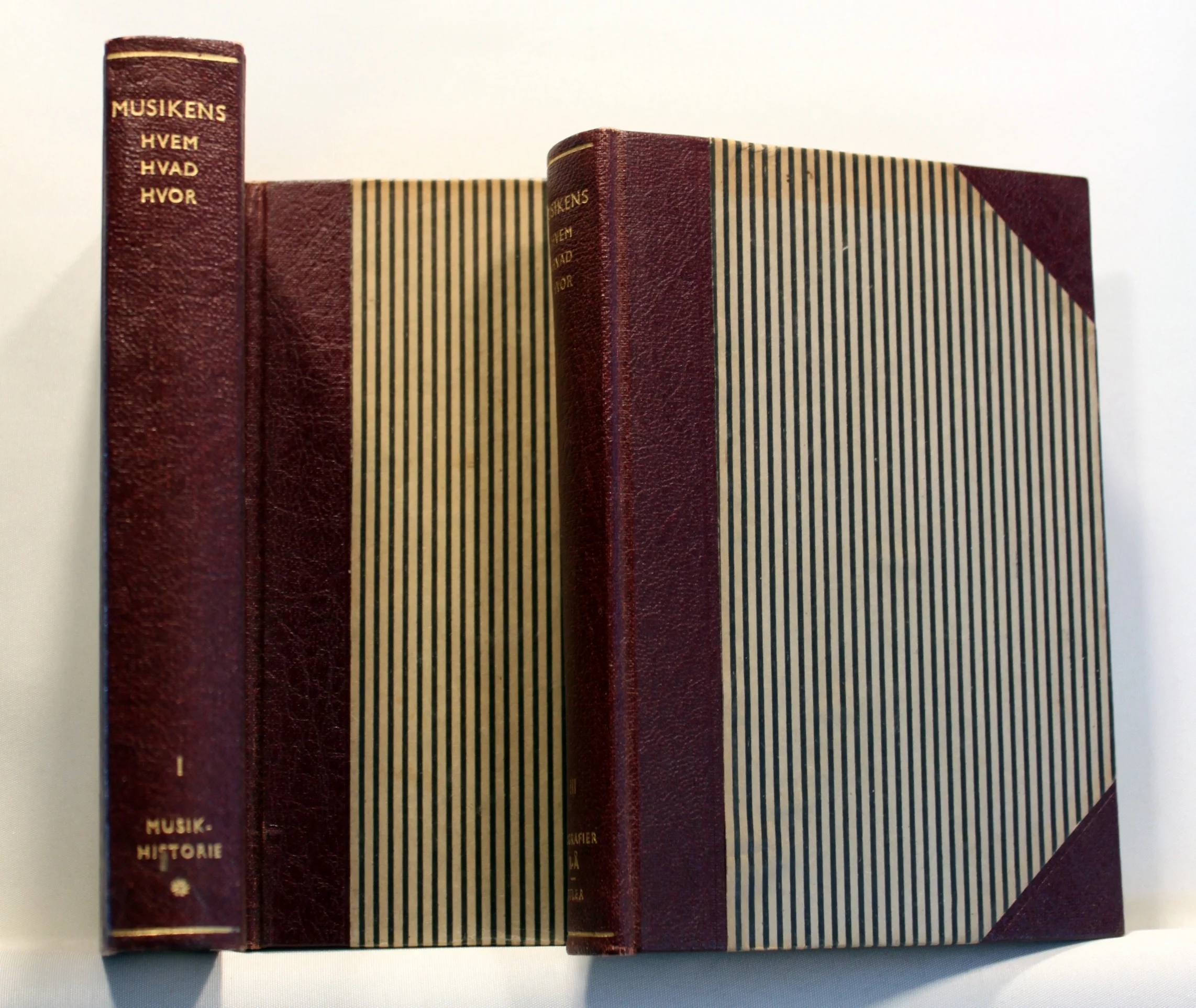 Musikens hvem hvad hvor. Bind 1-3