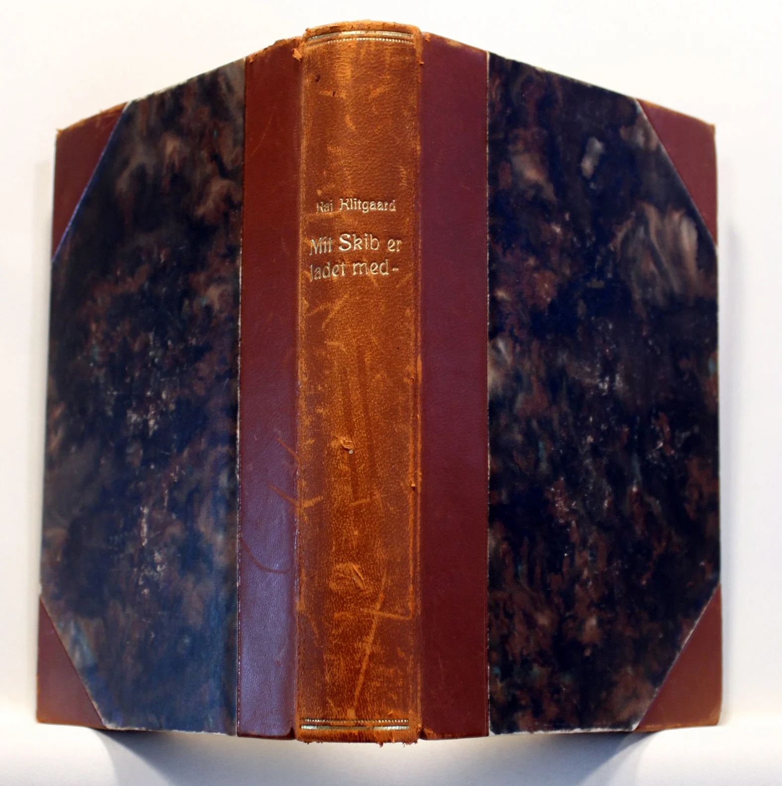 Mit skib er ladet med