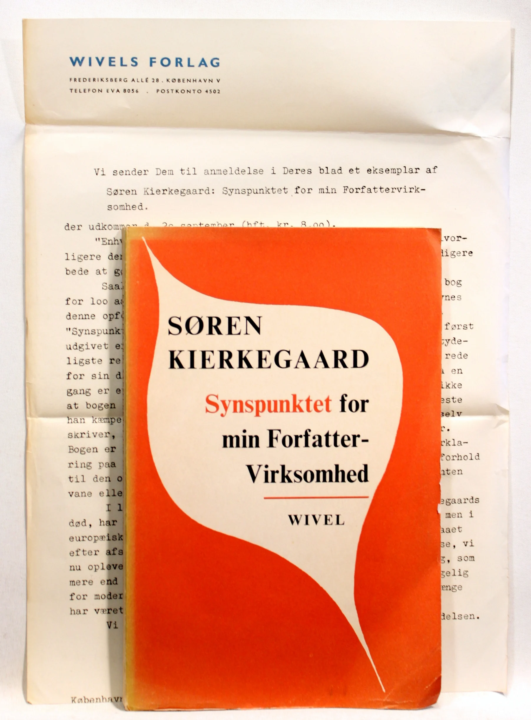 Synspunktet for min forfattervirksomhed