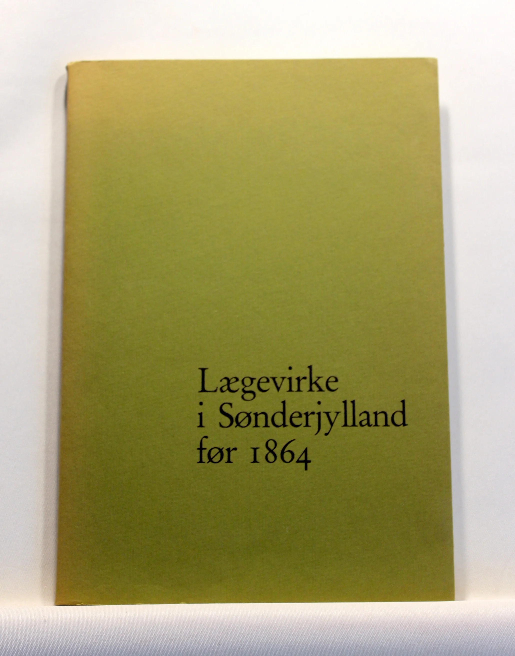 Lægevirke i sønderjylland før 1864