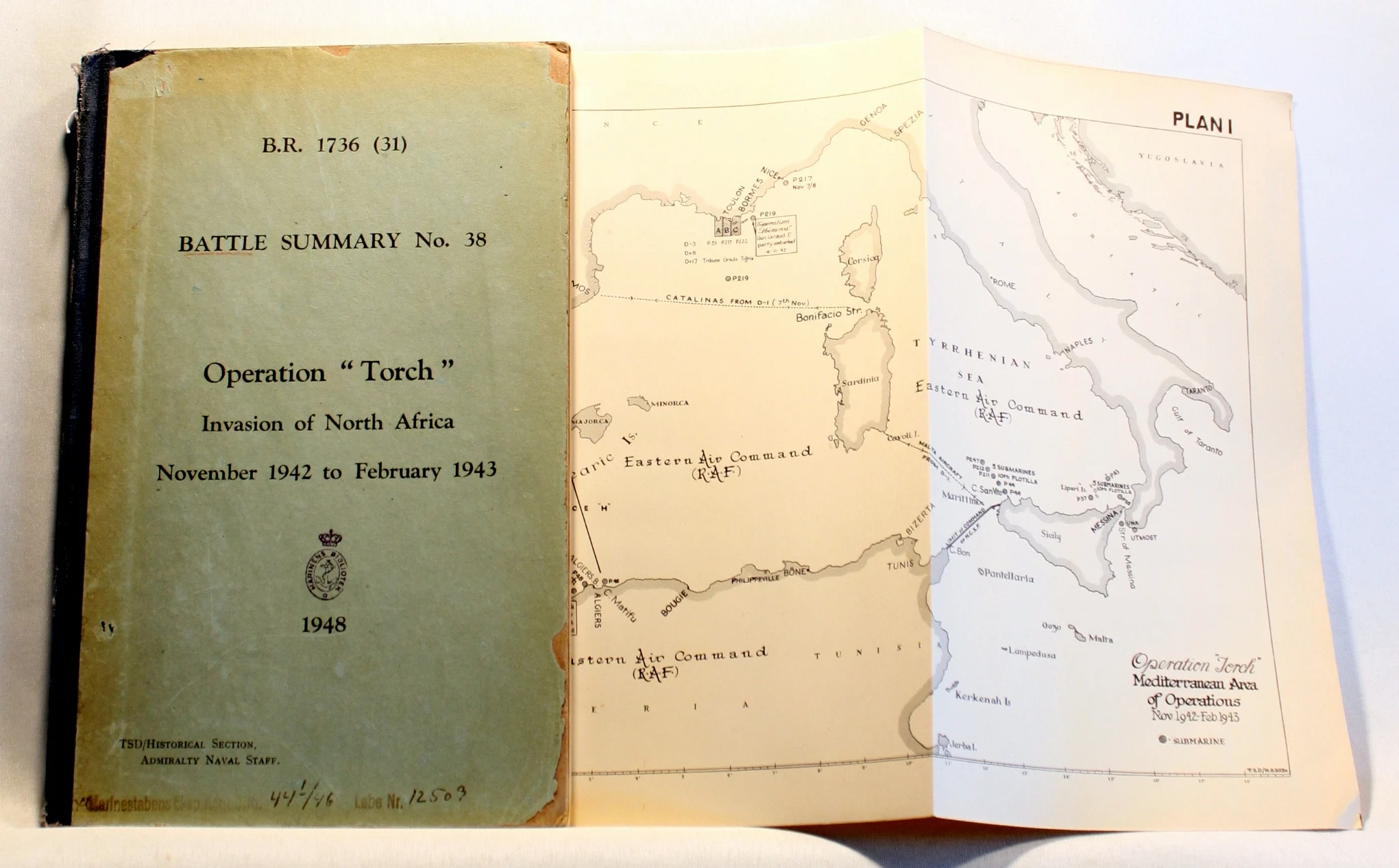 Operation “Torch”. Invasion of North Africa november 1942 to february 1943