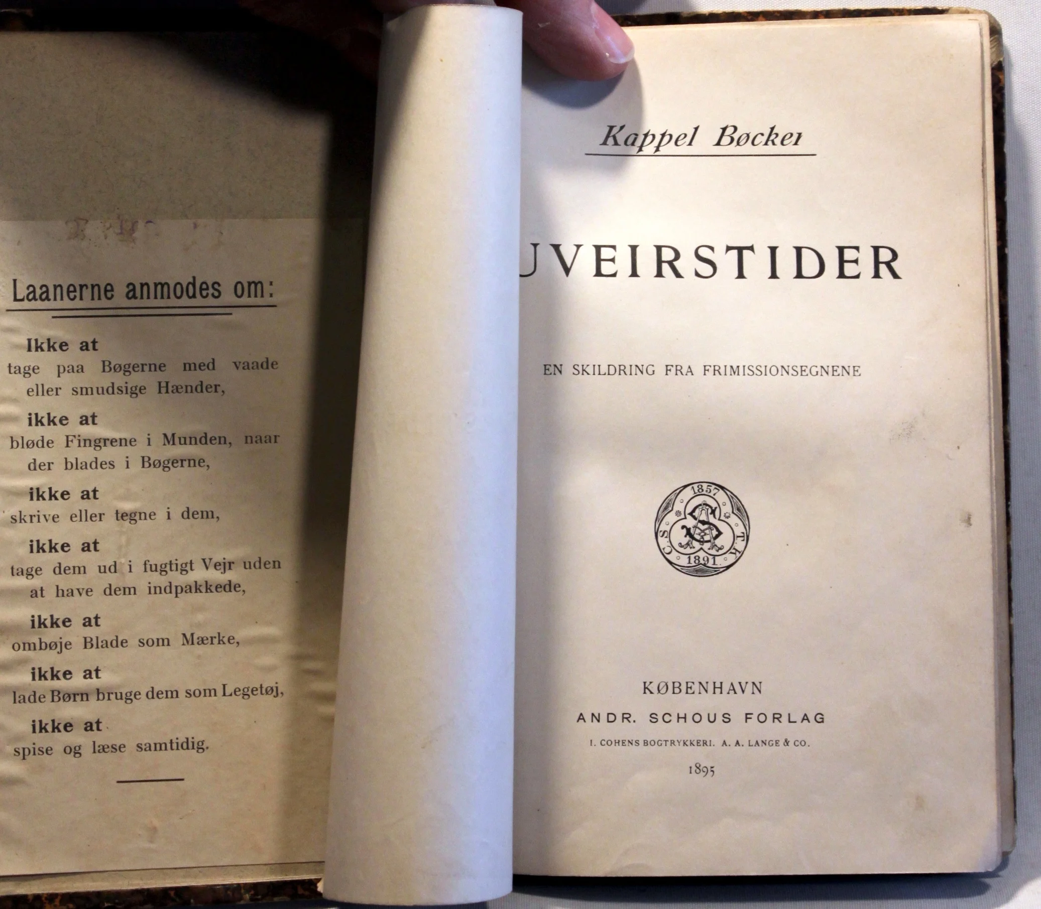 Uvejrstider. En skildring fra frimissionsegnene