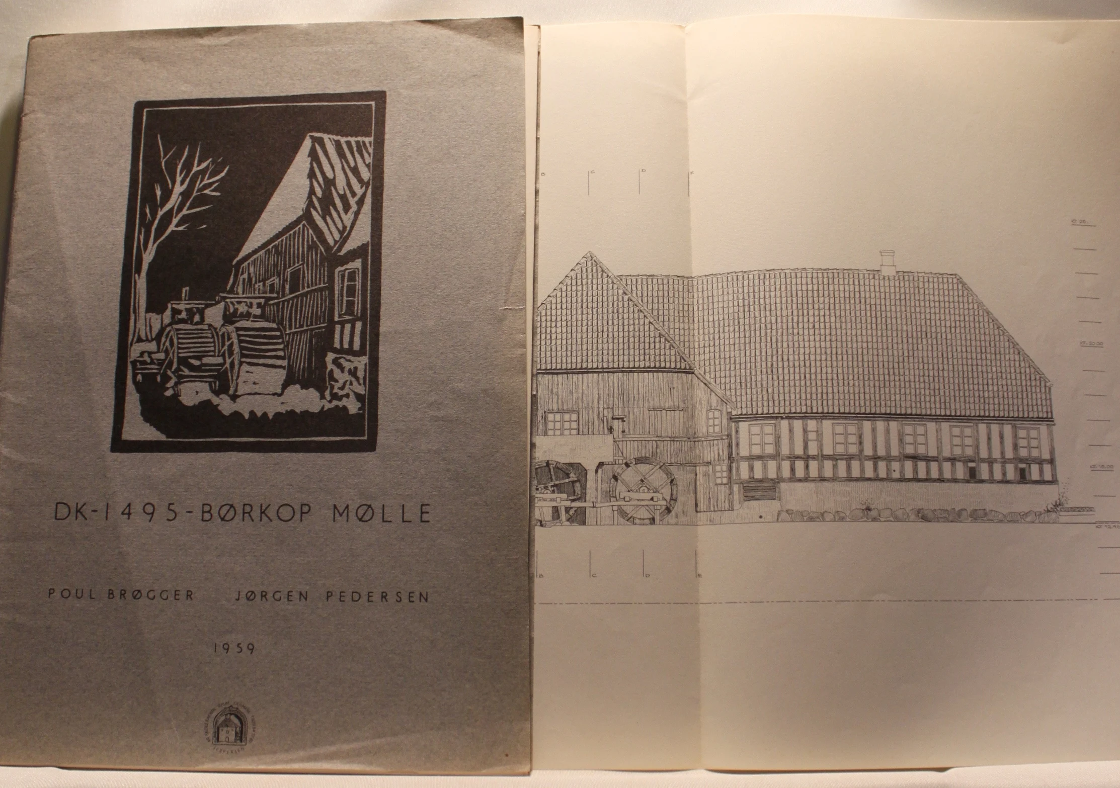 Børkop Mølle. Dk-1495