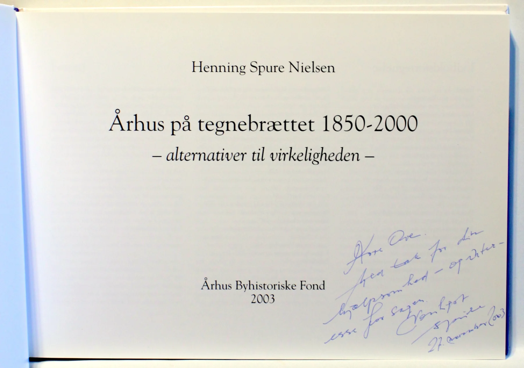 Århus på tegnebrættet 1850-2000