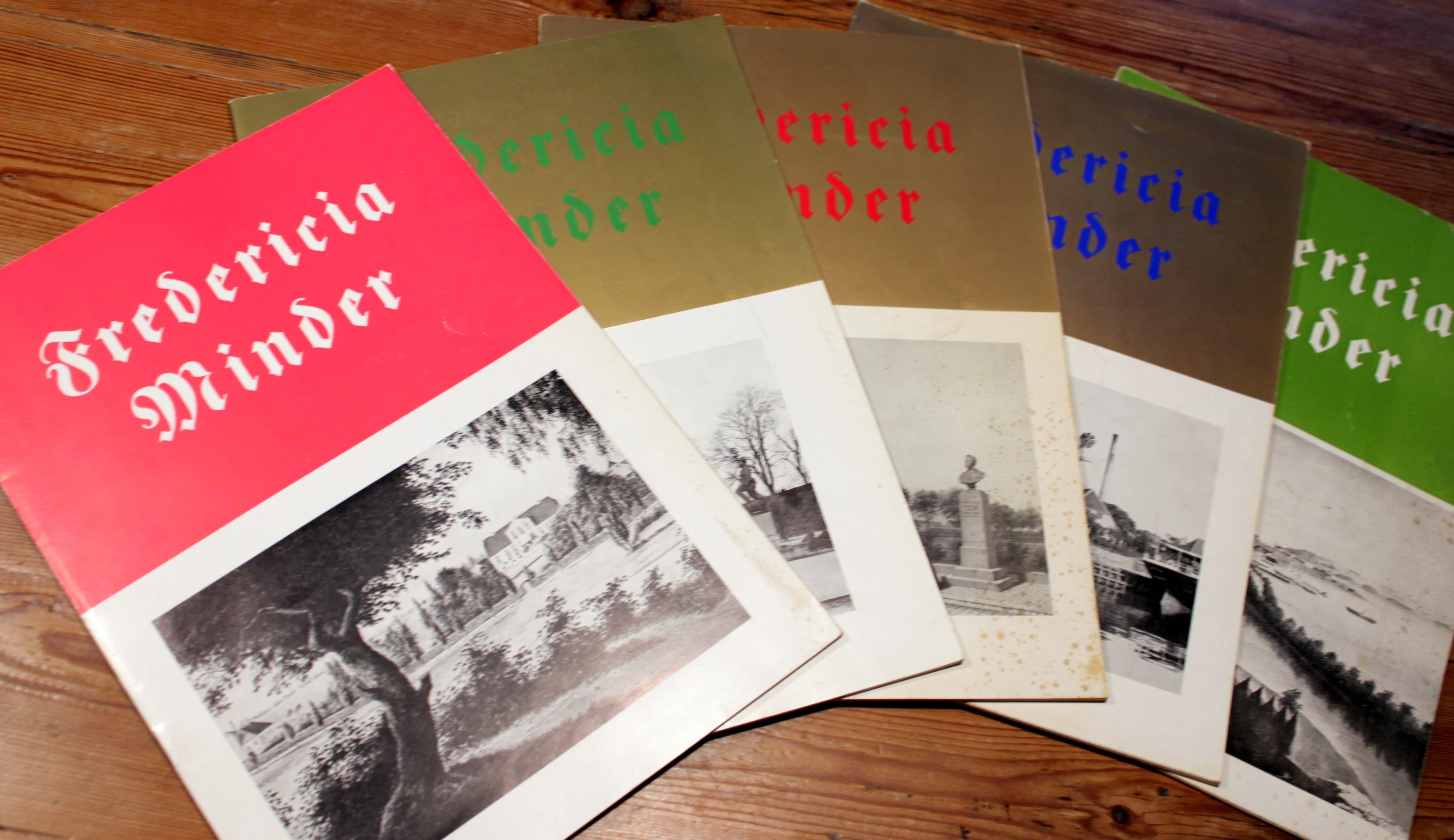 Fredericia Minder. 5 stk.