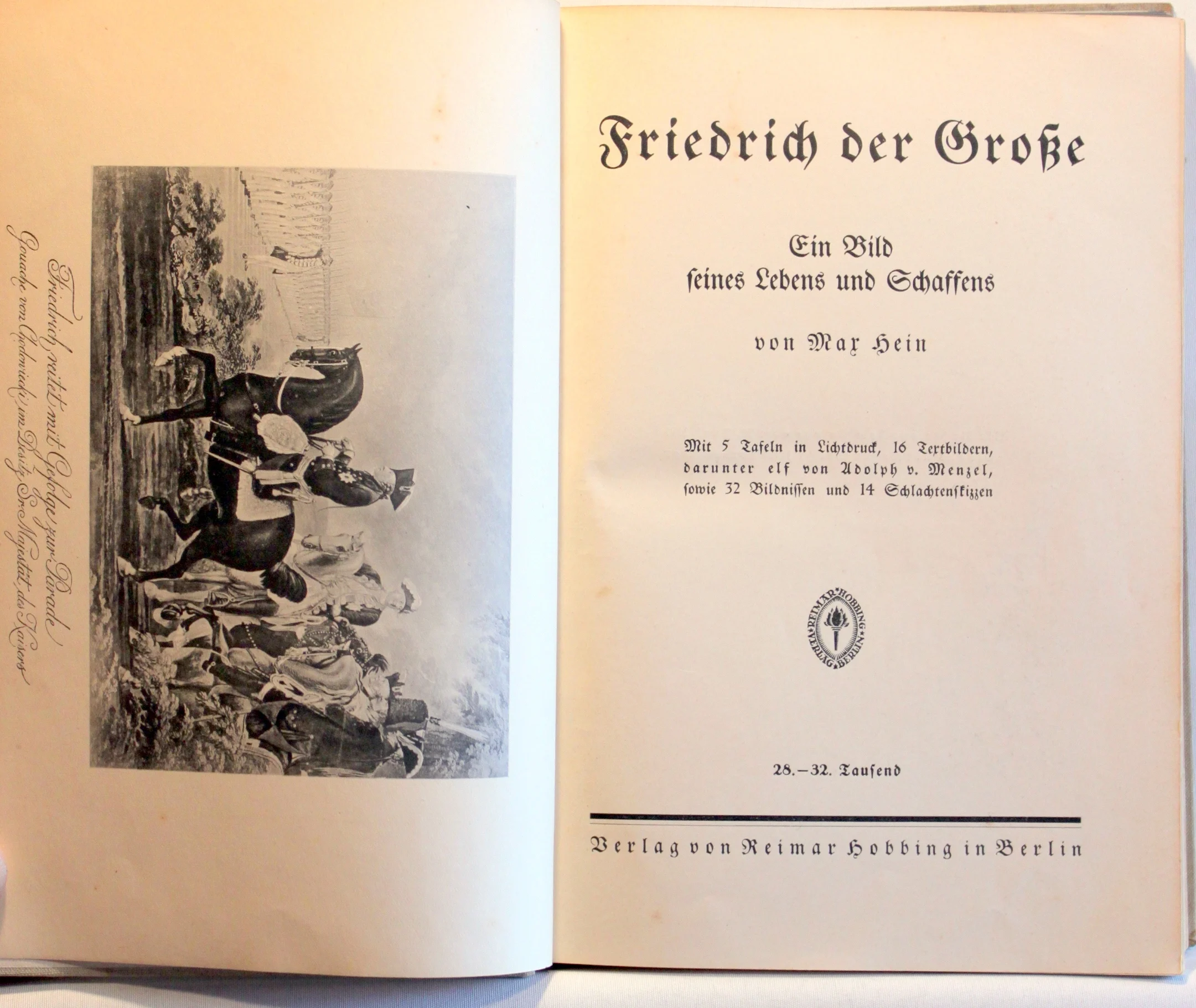 Friedrich der Große. Ein Bild seines Lebens und Schaffens