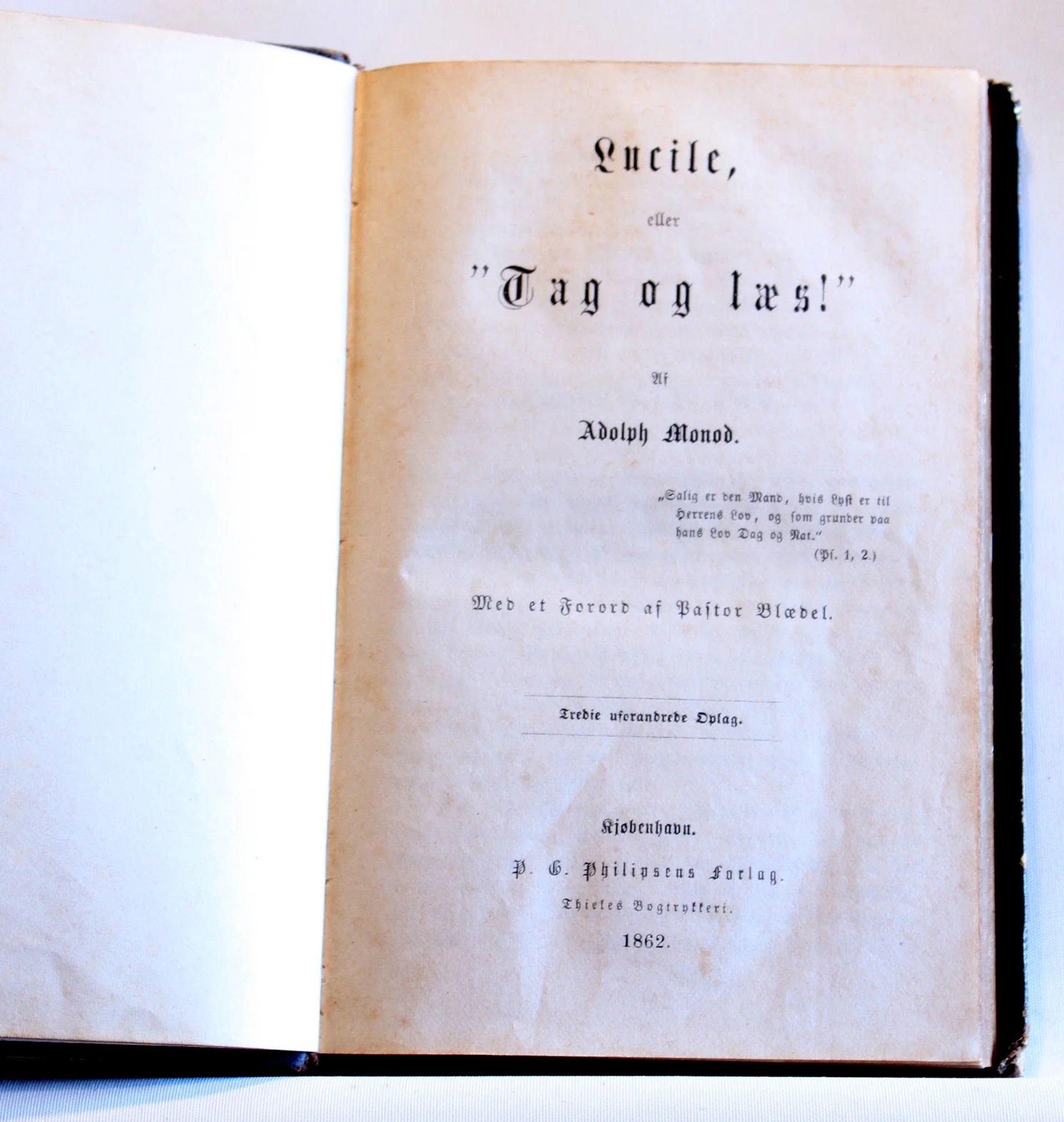 Lucile, eller “Tag og læs!”