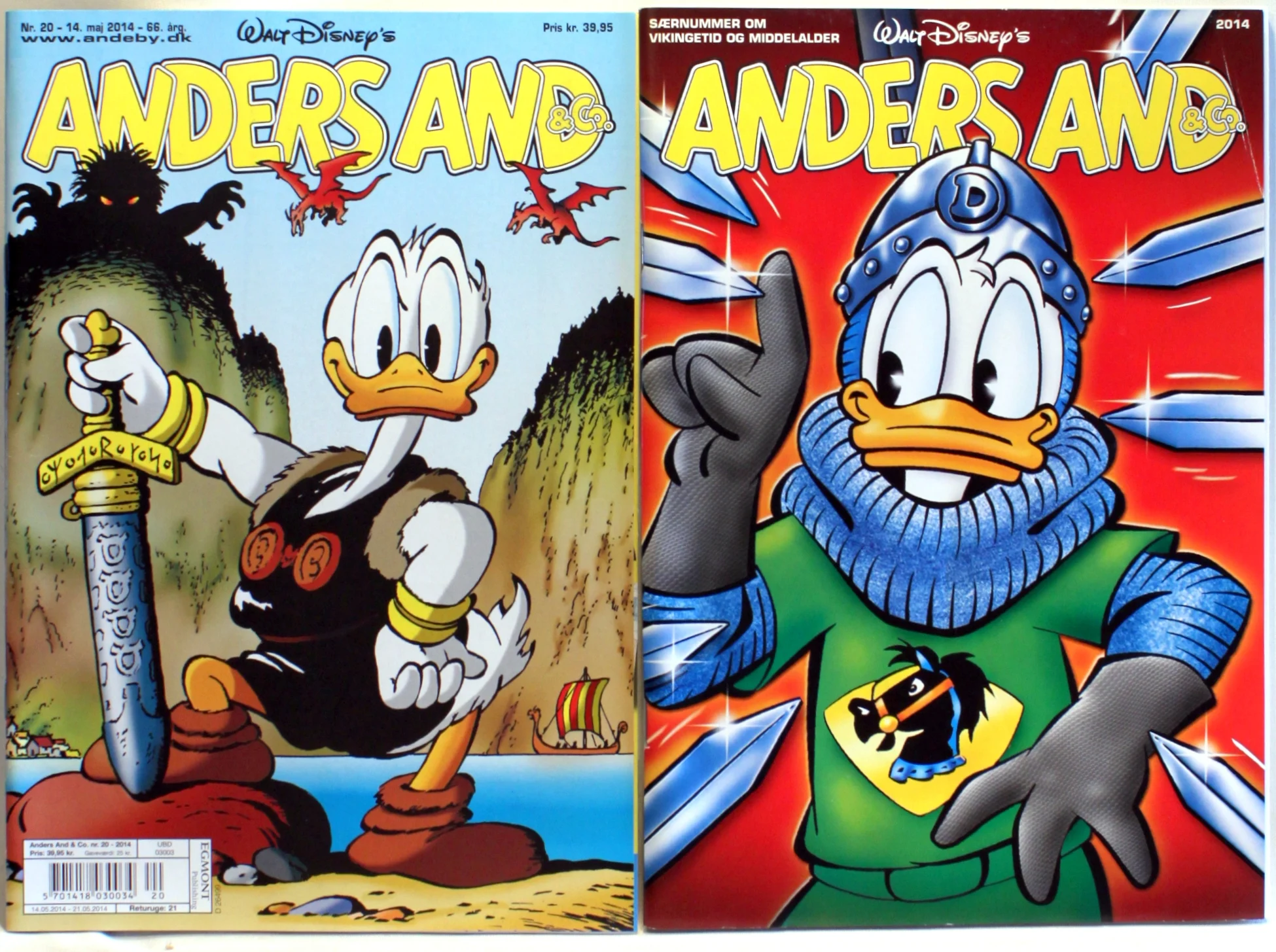 Anders And Og Co. Nr. 20. 2014 (dobbeltnummer)