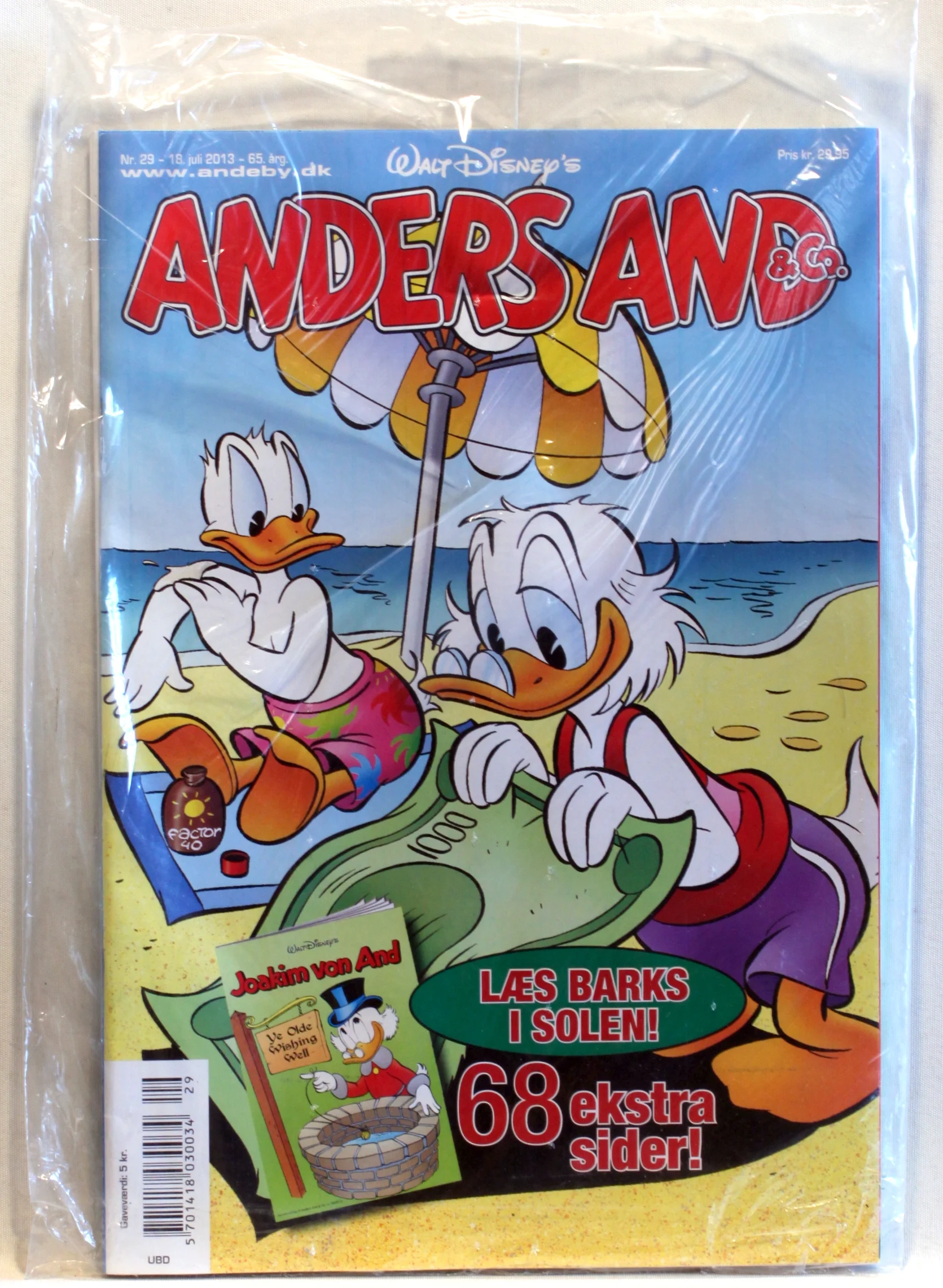 Anders And Og Co. Nr. 28. 2013. (dobbeltnummer)