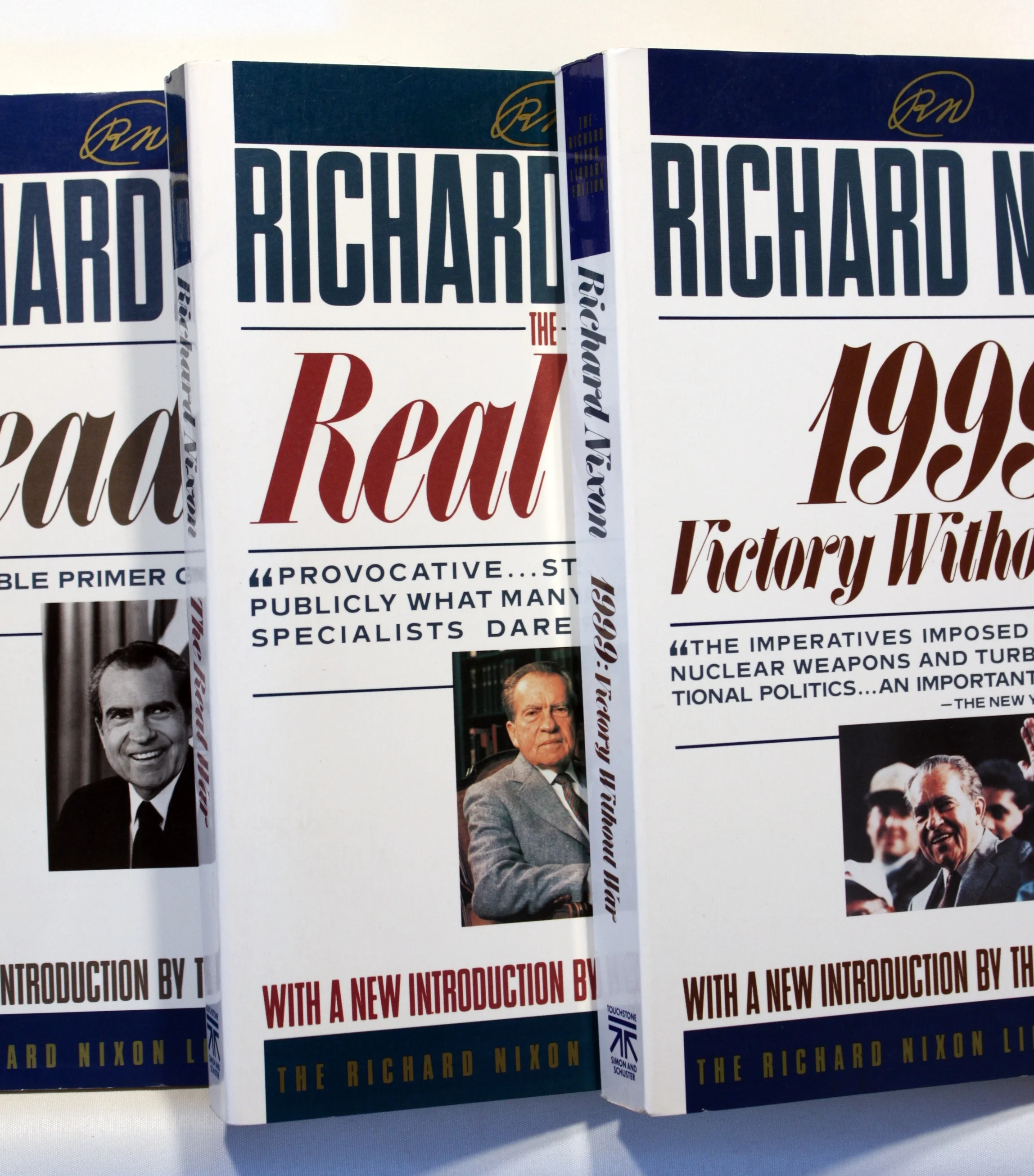 Richard Nixon. 1999 Victory without war. Real War. Leaders. 3 Bind