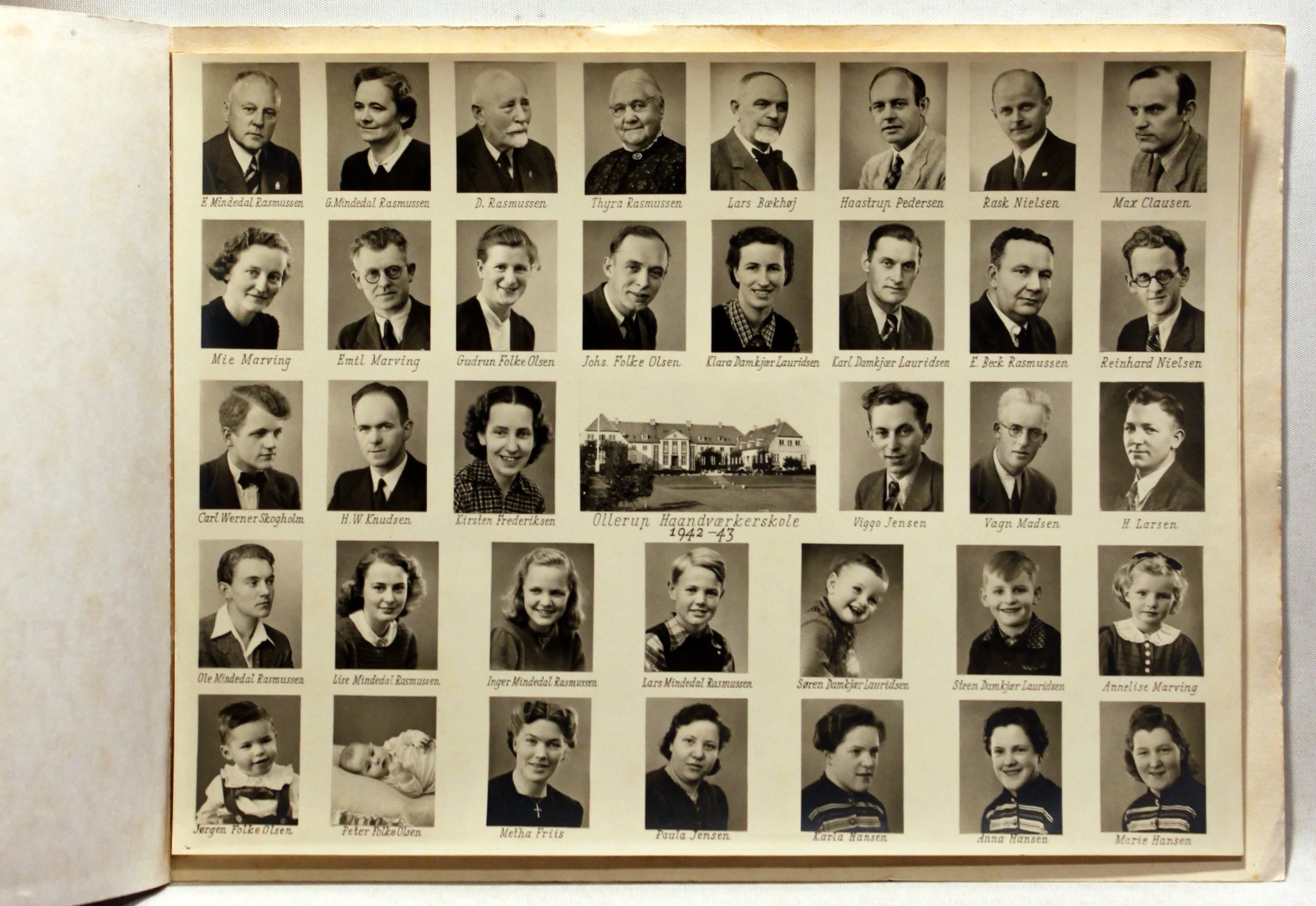 Ollerup Haandværkerskole 1942-43