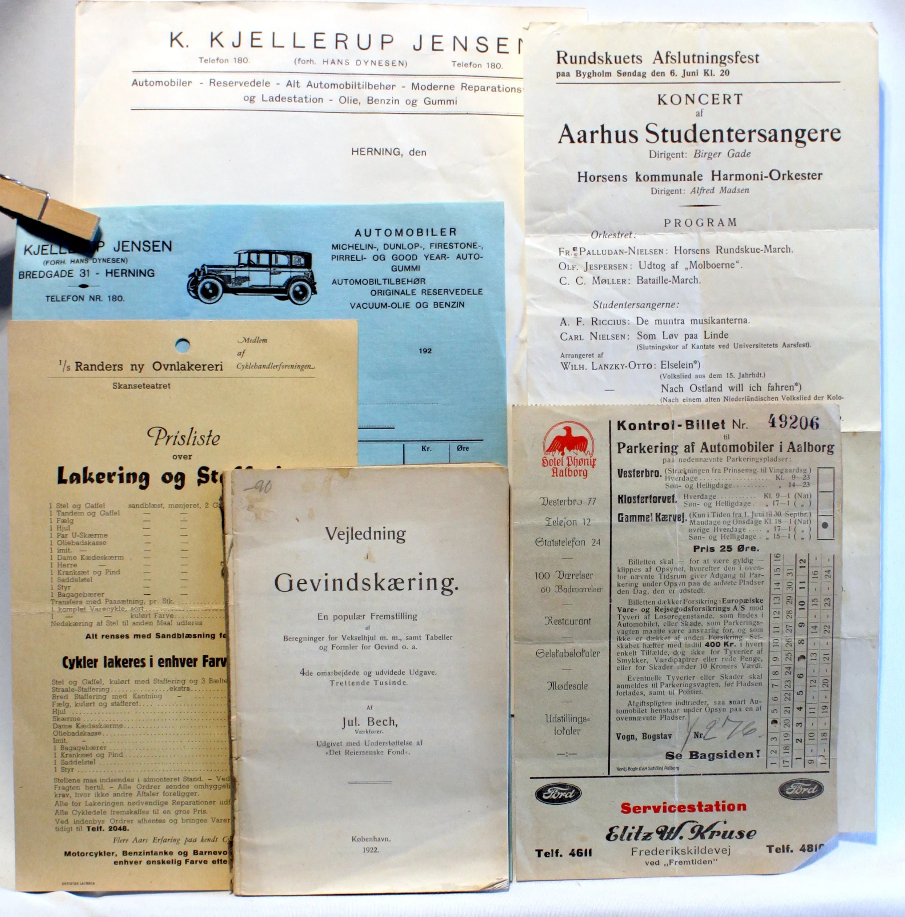 Automobiler. Vejledning i gevindskæring