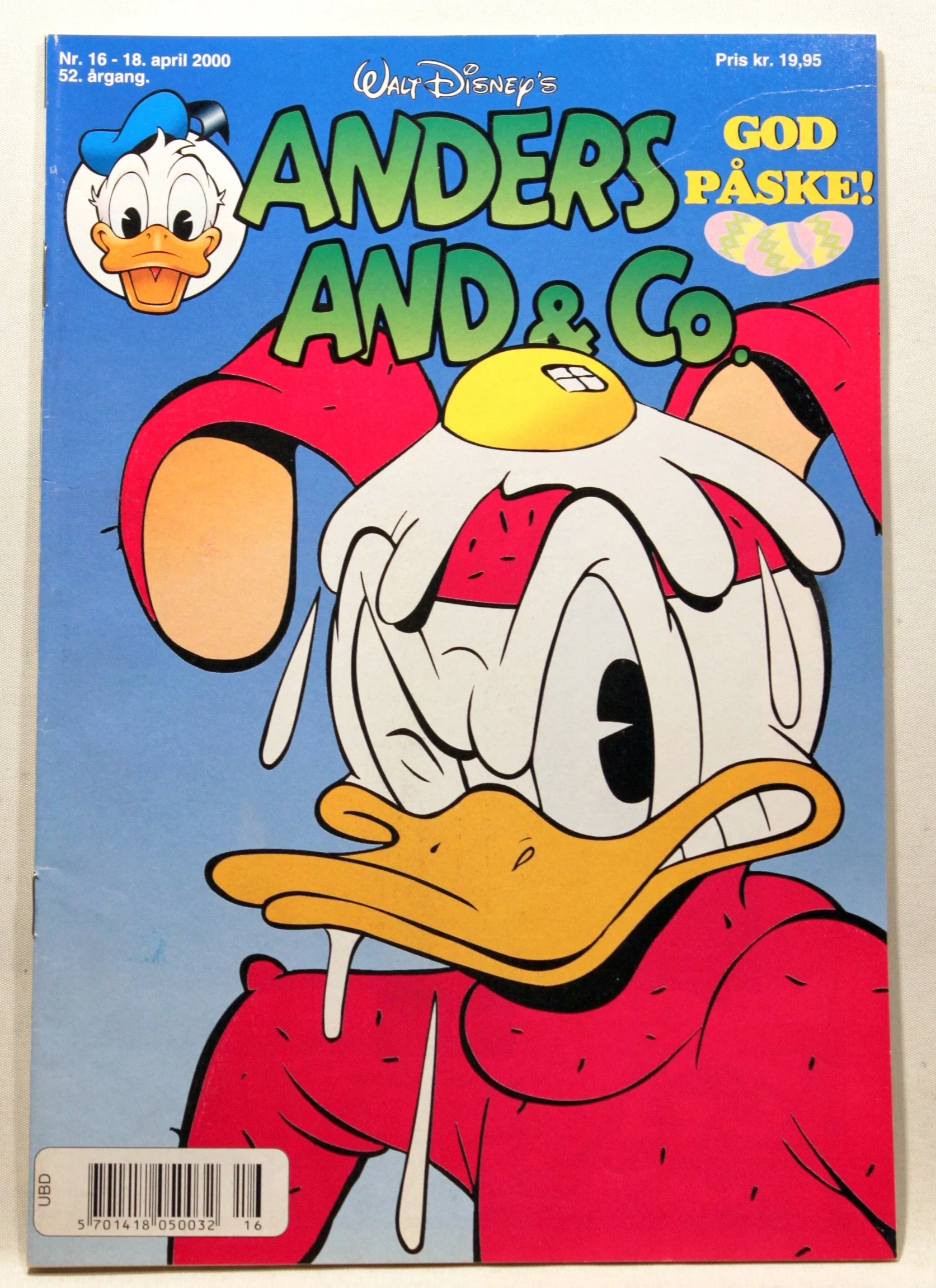 Anders And Og Co. Nr. 16. 2000